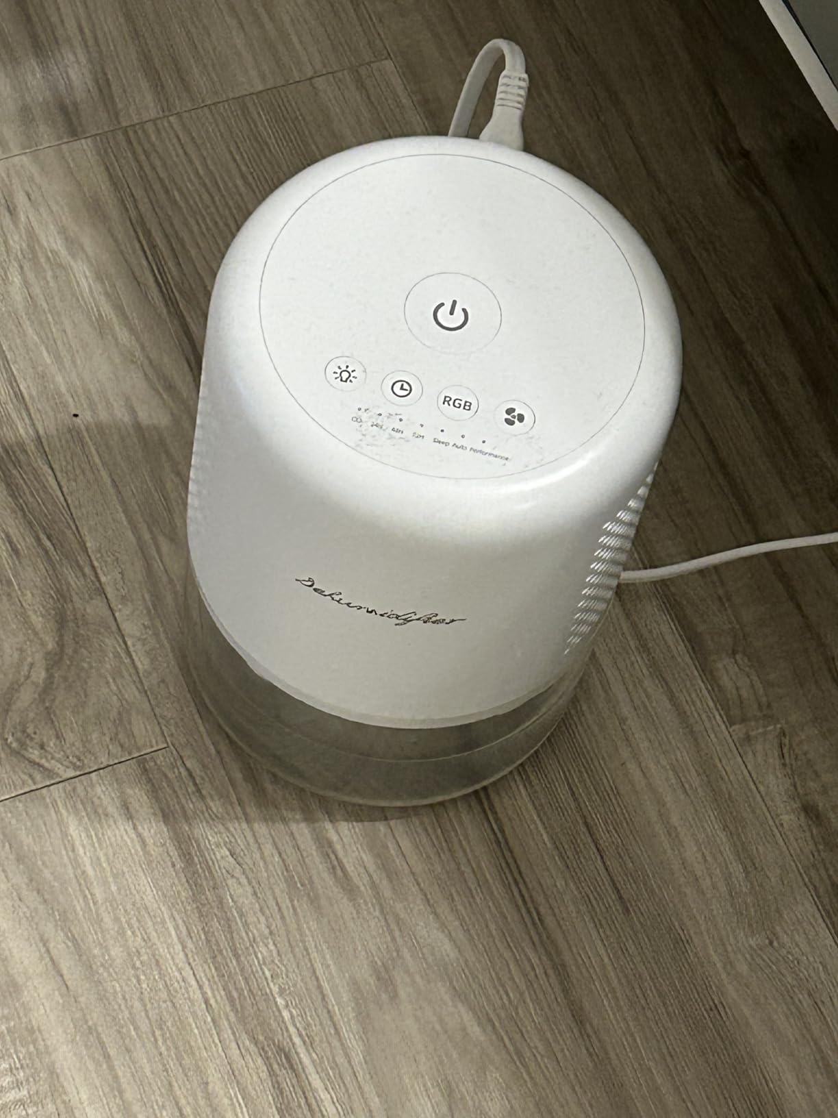 Dehumidifier for Home Small Quiet Dehumidifiers for 44OZ Water Tank Auto Defrost and Shutoff 10 Colors Light 4 Timer Options 3 Modes Portable Dehumidifiers for Bedroom Bathroom Closet RV customer photo 2