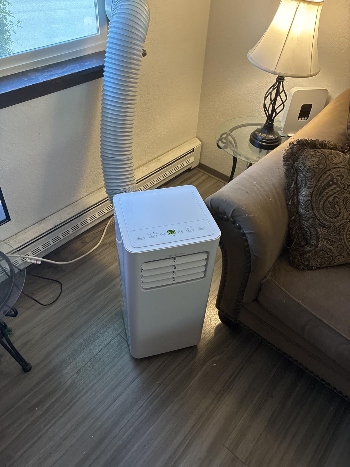 EUHOMY 10,000 BTU Portable Air Conditioners, 4 in 1 Portable AC with Cool, Dry, Fan, Sleep Modes, Room Air Conditioners with 50 dB & 24H Timer, with Remote, for Bedroom, Apartment up to 450 Sq.Ft customer photo 2