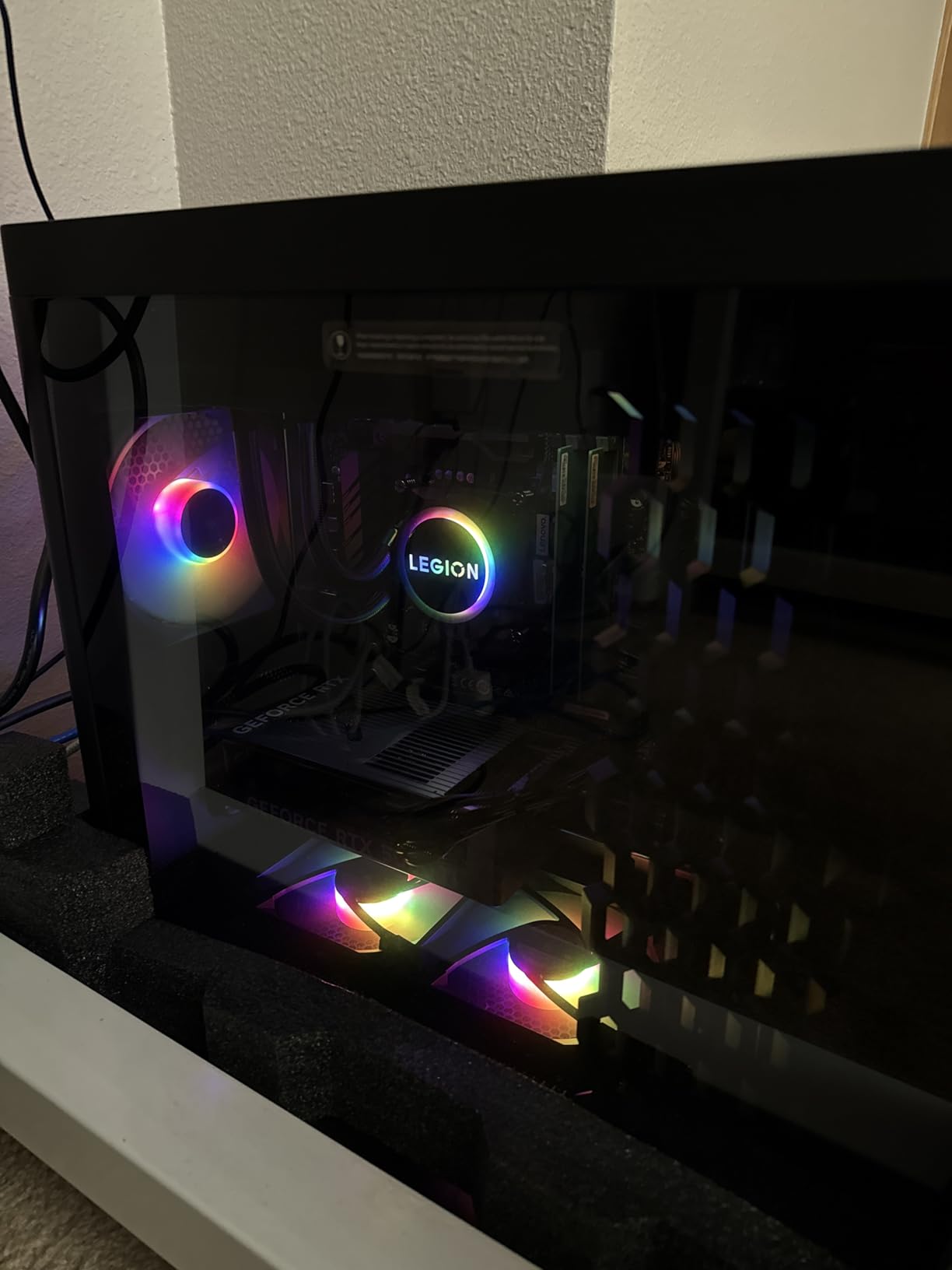 Lenovo Legion Tower 5i - AI-Powered Gaming PC - Intel Core Ultra 7 265F Processor - NVIDIA GeForce RTX 5060 Ti Graphics - 16 GB Memory - 1 TB Storage - 3 Months of PC GamePass customer photo 2