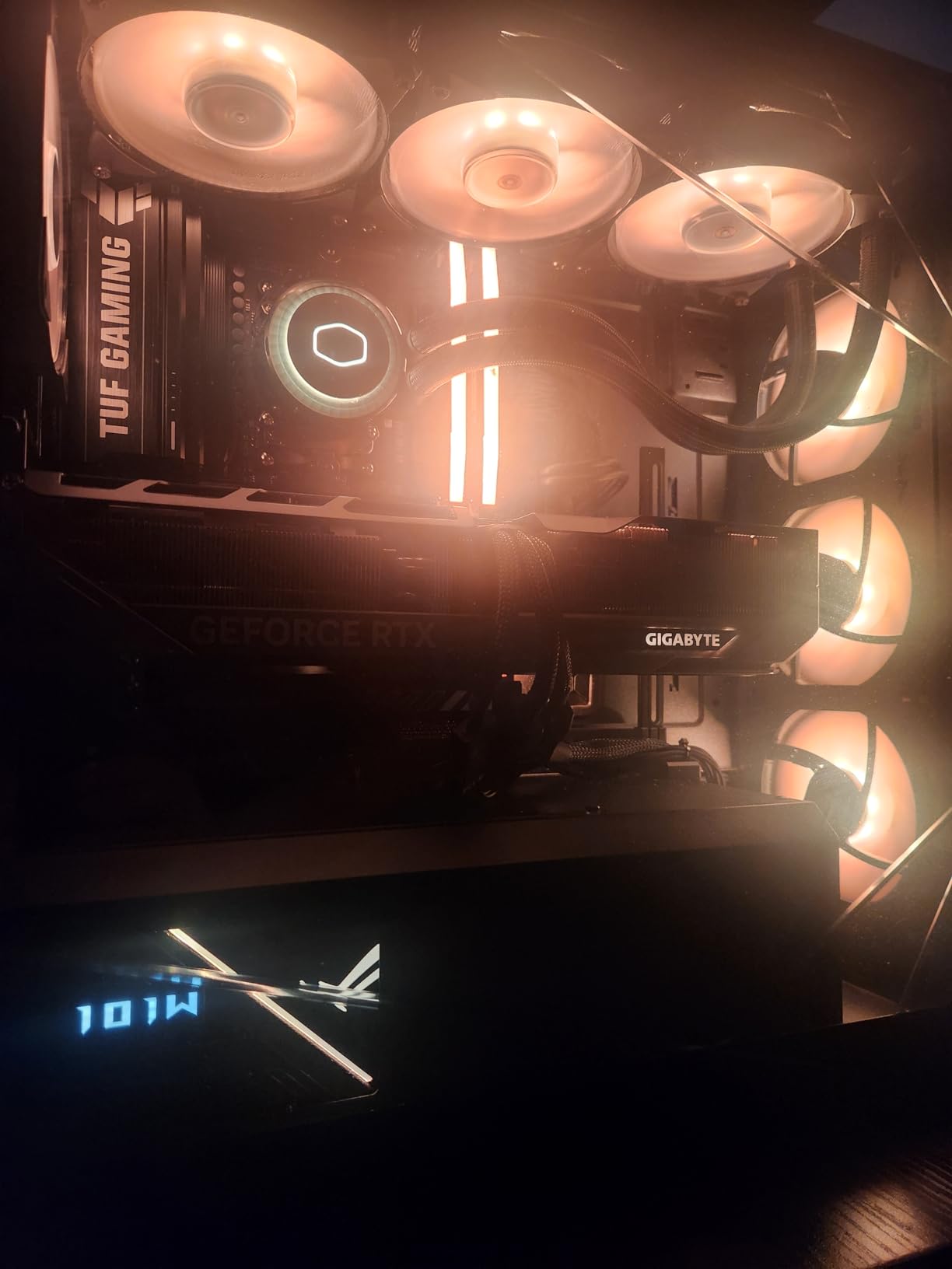 Micro Center AMD Ryzen 7 9700X CPU Processor with ASUS TUF Gaming B850-PLUS WiFi AM5 ATX Motherboard (DDR5, PCIe 5.0, 3X M.2, Wi-Fi 7, USB 20Gbps Type-C) customer photo 1
