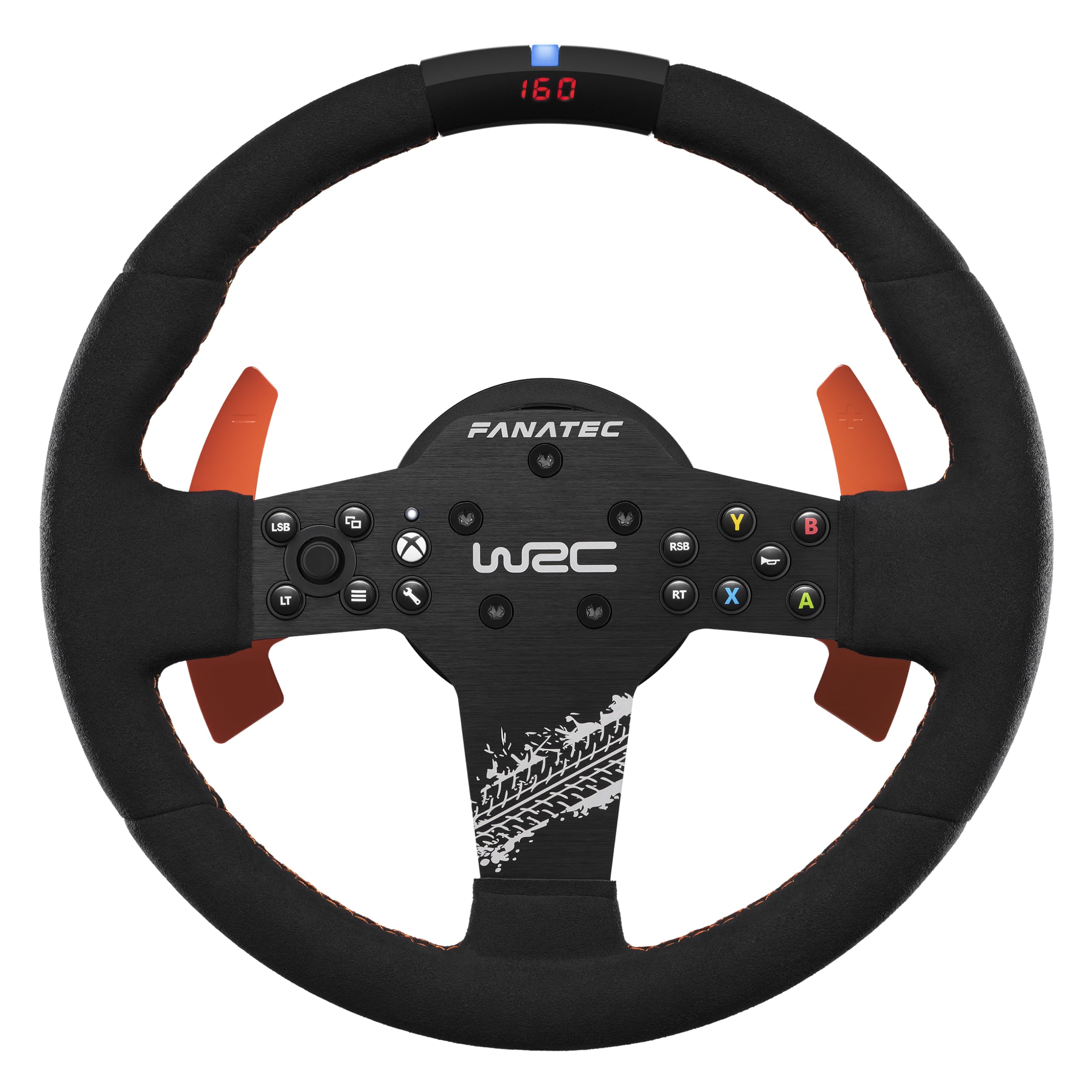 FANATEC CSL Elite Officially Licensed WRC Rally Sim Racing Steering Wheel - Alcantara Grip, RevStripe LED Display, Removable Paddles, Plug-and-Play for PC, Xbox Series X|S, Xbox One customer photo 1