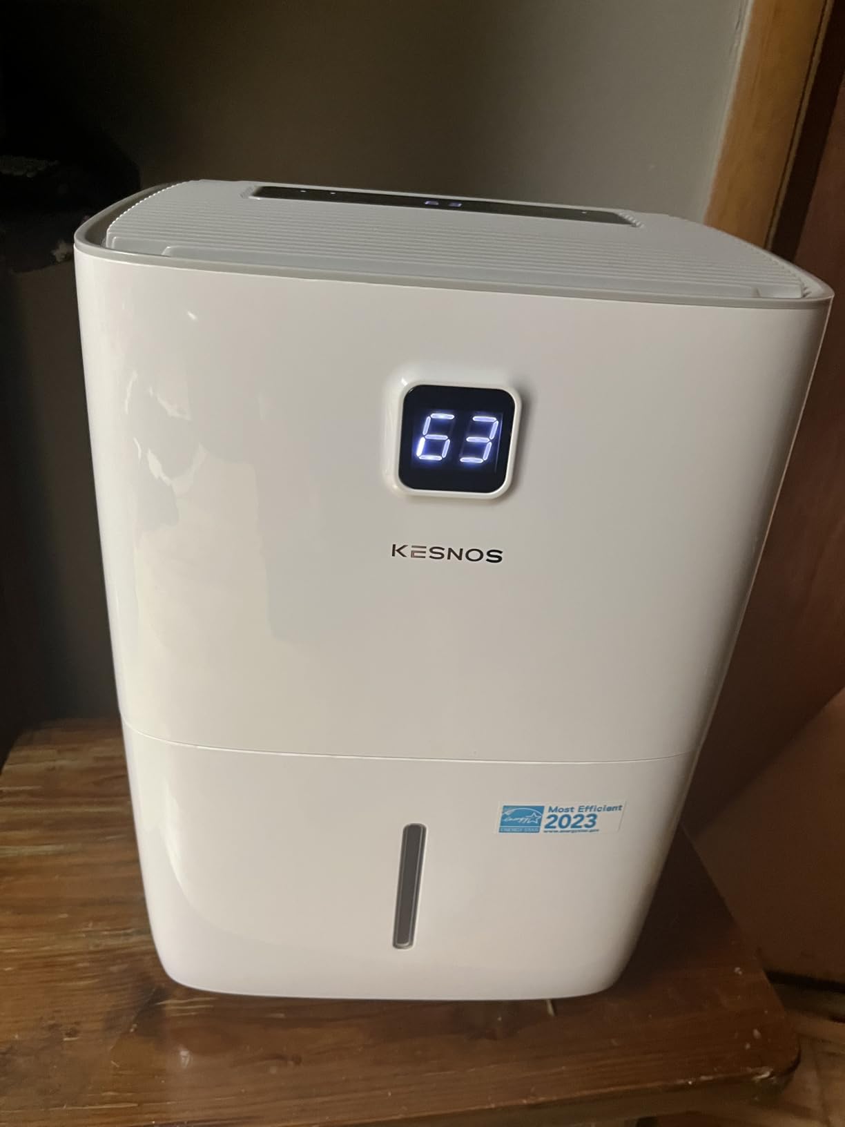 Kesnos 2,500 Sq. Ft. Energy Star 2025 Dehumidifier for Home & Basement, Ideal for Bedroom with Ultra Quiet 36 dB customer photo 1