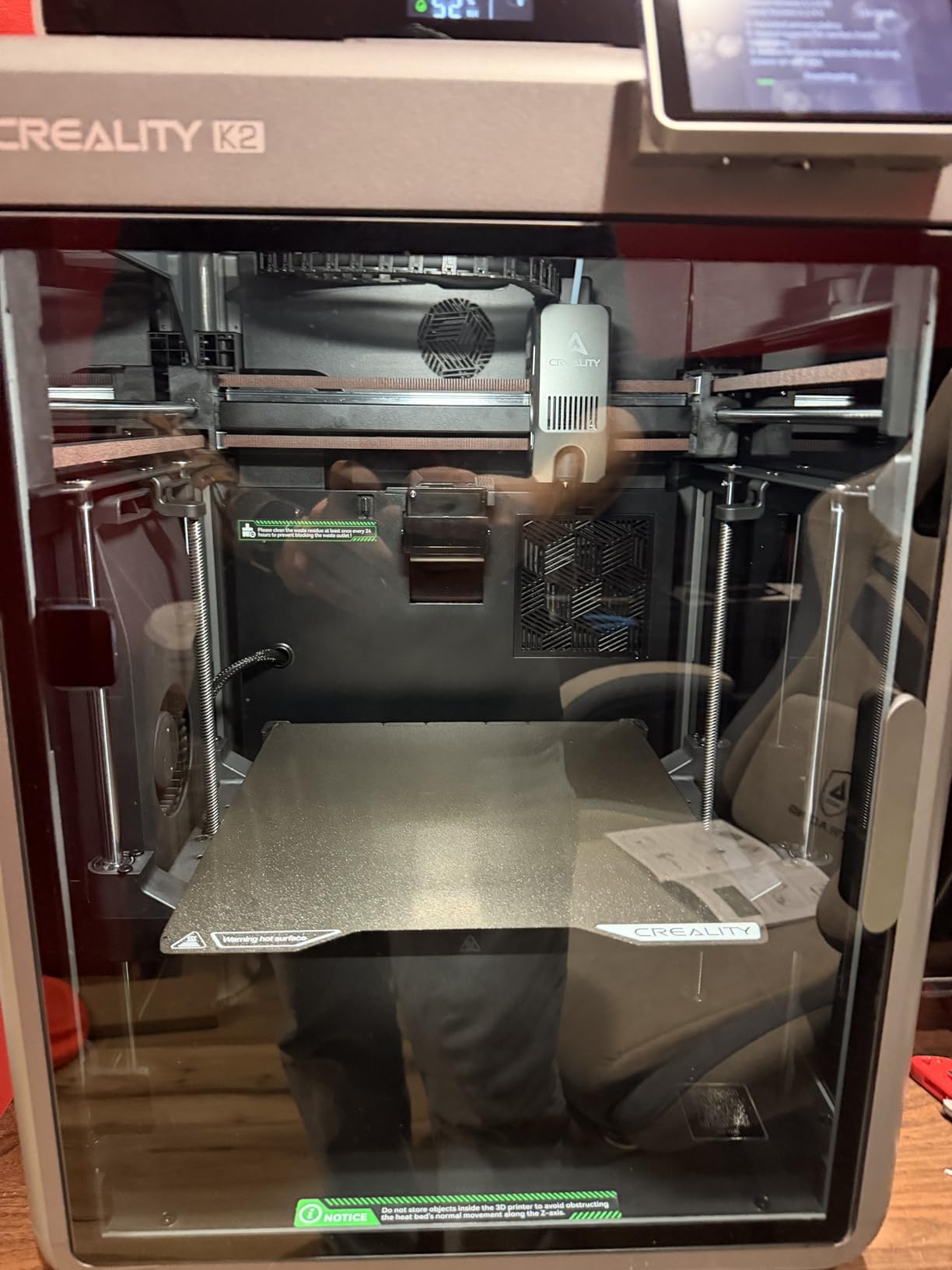 Creality K2 Combo (A) 3D Printer, Multicolor Printing with CFS, 600mm/s Printing Speed, 95% Pre-Assemble, Smart Al Camera & Auto Leveling, Next-Gen Direct Drive Extruder, Build Volume 260*260*260mm customer photo 2