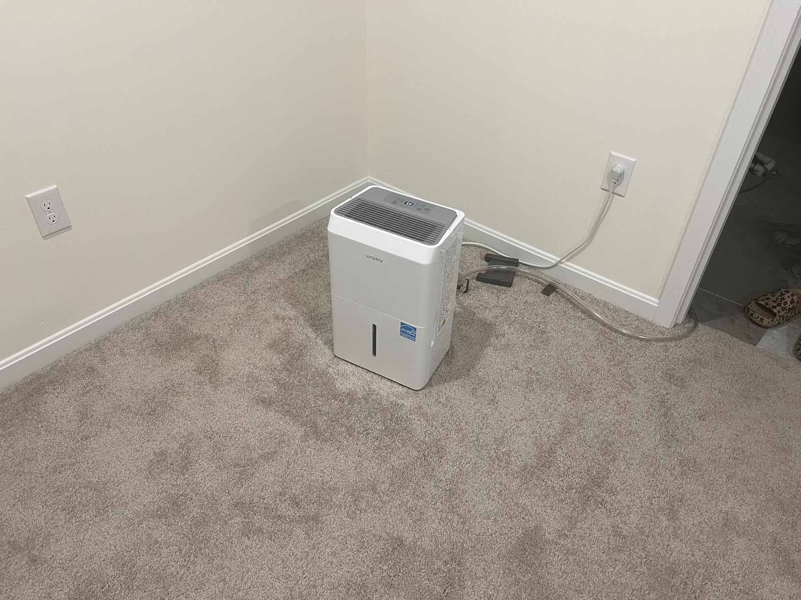 Waykar 2000 Sq. Ft. Energy Star 2025 Dehumidifier for Basement & Home, Adjusts from 15% RH With Drain Hose, Ultra Quiet 35 dB for Bedroom & Bathroom customer photo 1