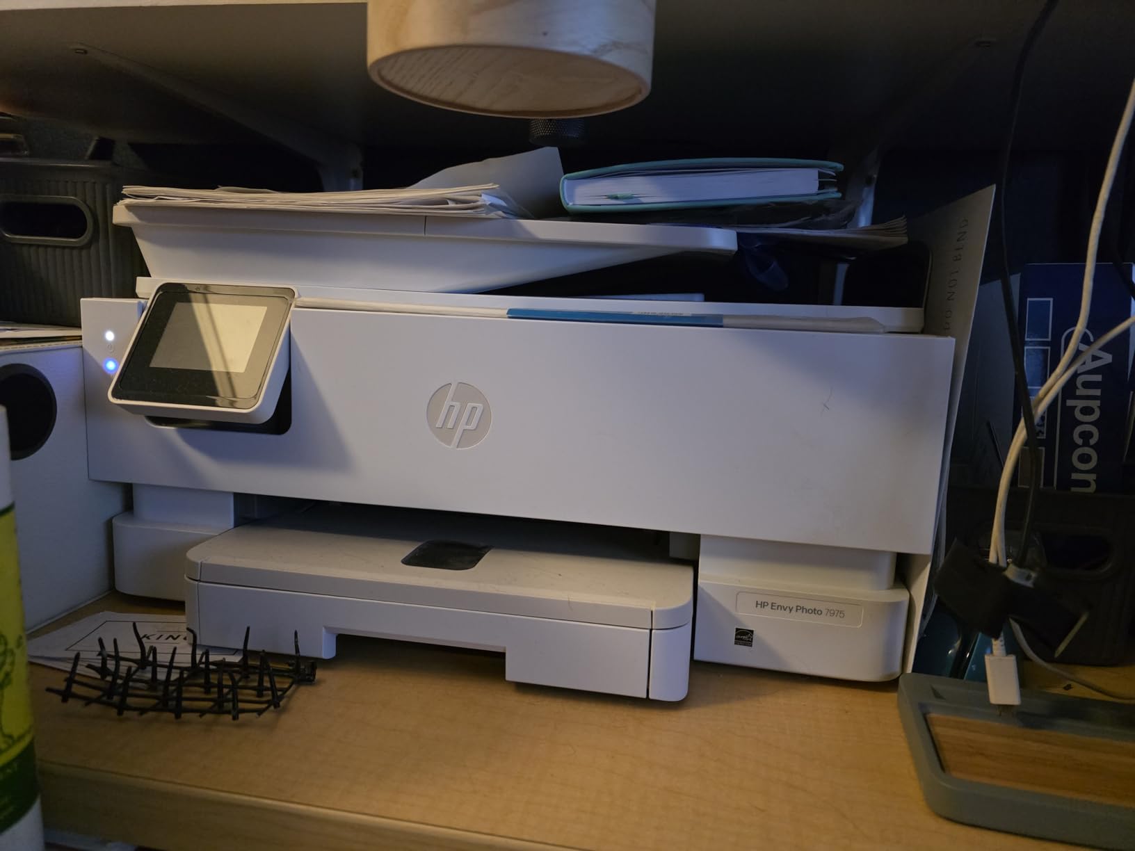 HP Envy Photo 7975 Wireless Color Inkjet Photo Printer, Print, scan, Copy, Easy Setup, Mobile Printing, Best-for-Home, 3 Month Instant Ink Trial Included, AI-Enabled (B63K3A) customer photo 2