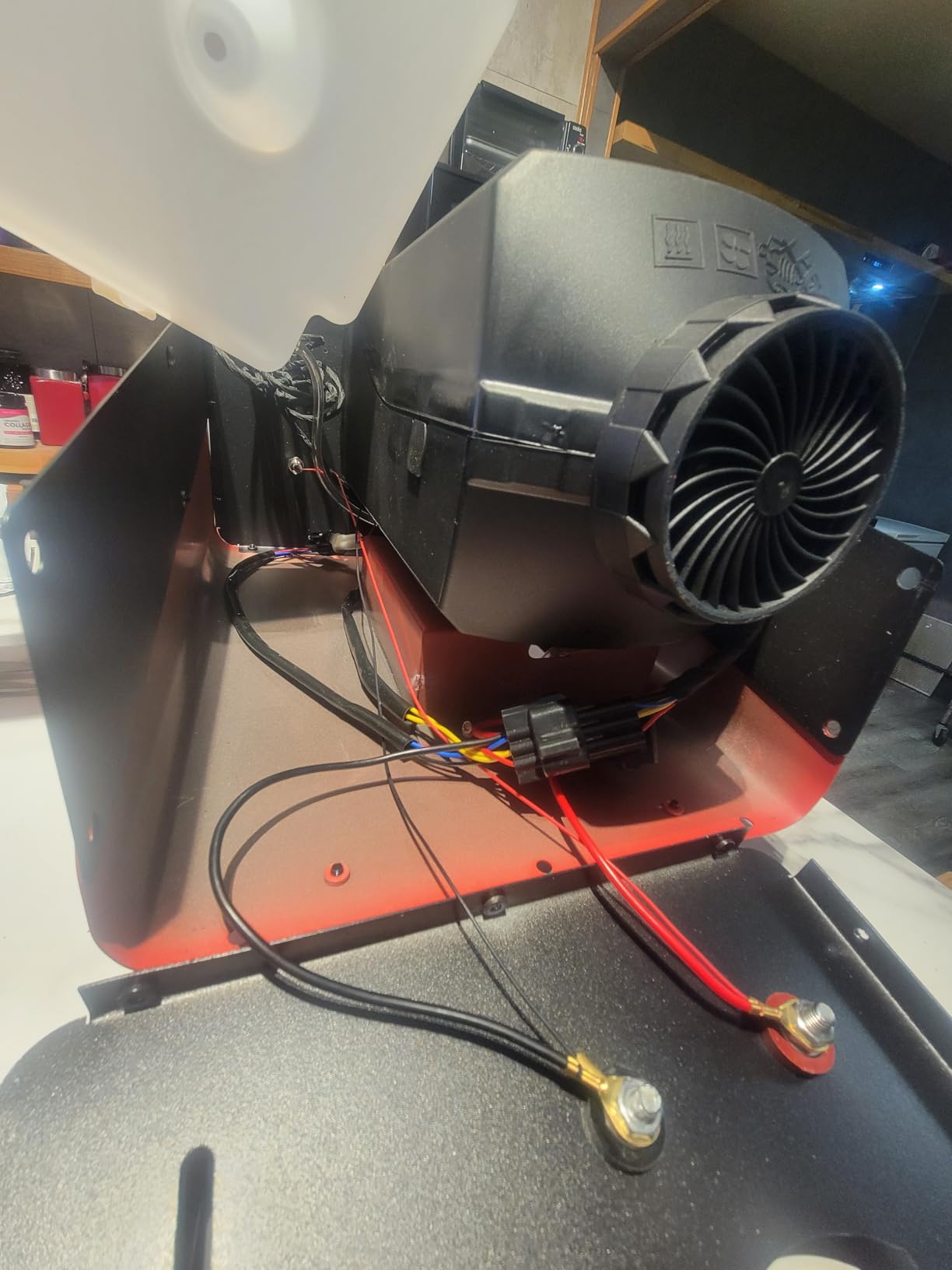 8500W Diesel Heater, 110V/24V/12V Ultra Parking Heater with Remote Control and LCD Display, 2025 Upgraded All-in-One Instant Heat Low Noise for RV Truck Boat Bus Home Shop (110V/24V/12V Heater) customer photo 2