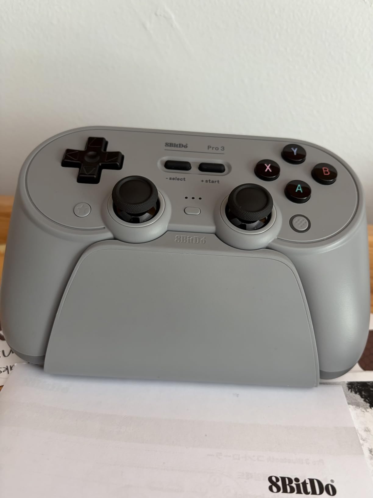8BitDo Pro 3 Bluetooth Controller for Switch/Switch 2 - TMR Joysticks, Swappable ABXY Buttons, Pro Back Buttons, Charging Dock, Hall Effect Triggers - Purple customer photo 1