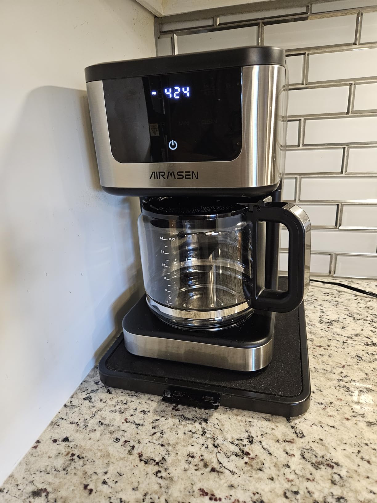 AIRMSEN 12-Cup Programmable Dual Coffee Maker customer photo 1