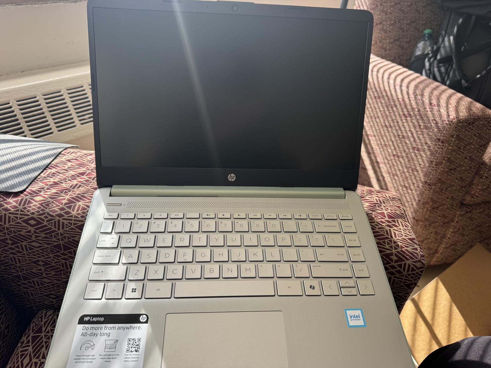 HP 14 Laptop Student Business 2025 Flagship Computer, AI Copilot, 4-Core 13th Gen Intel CPU, 16GB RAM 628GB Storage (128GB UFS+ 500GB Ext), 1-Yr Office 365 customer photo 1