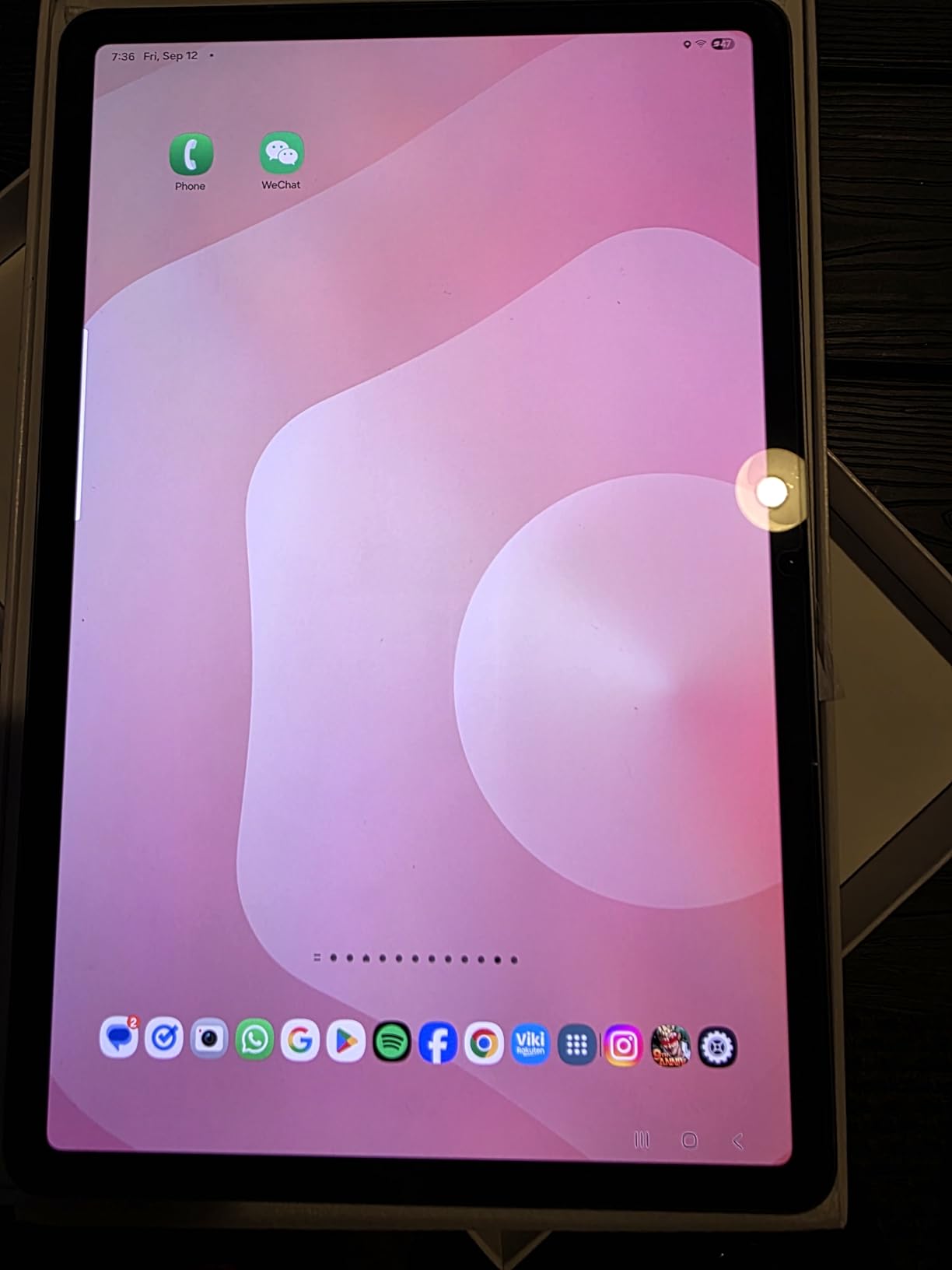 Samsung Galaxy Tab S11 128GB WiFi Android Tablet, Dynamic AMOLED 2X Display, 3nm MediaTek Processor, Galaxy AI, IP68, High Performance, Premium 11