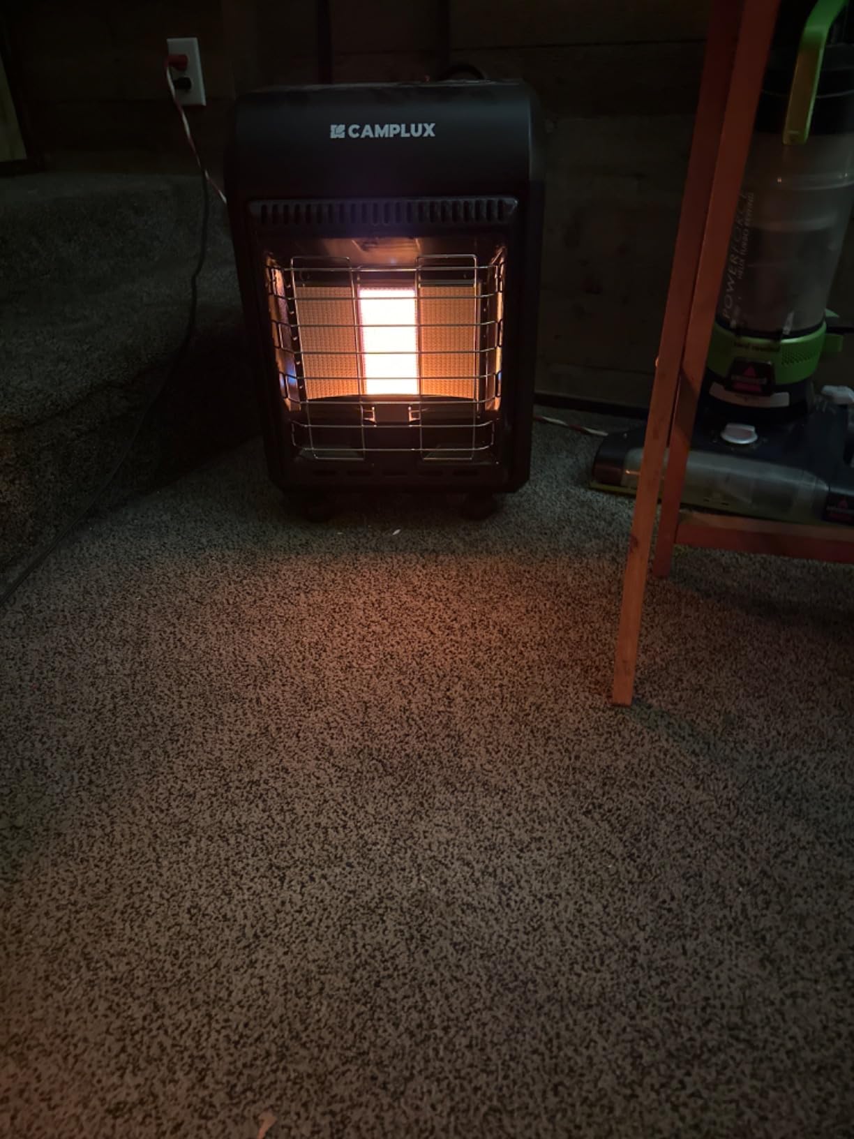 CAMPLUX Portable Propane Heater 8500 BTU, 2 Heating Modes Outdoor Heater for Camping with ODS & Tip-Over Protection, 4.2lbs Ultra Light with Storage Bag for Off-Go Hiking, Ice Fishing, Patio customer photo 1