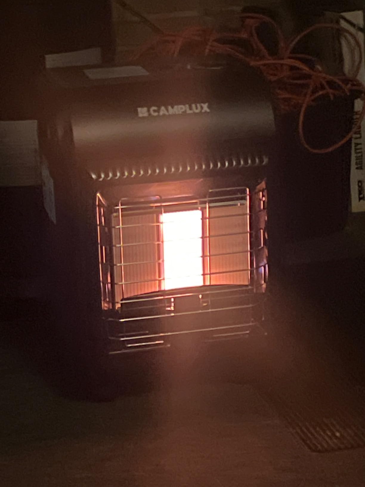 CAMPLUX Portable Propane Heater 8500 BTU, 2 Heating Modes Outdoor Heater for Camping with ODS & Tip-Over Protection, 4.2lbs Ultra Light with Storage Bag for Off-Go Hiking, Ice Fishing, Patio customer photo 2