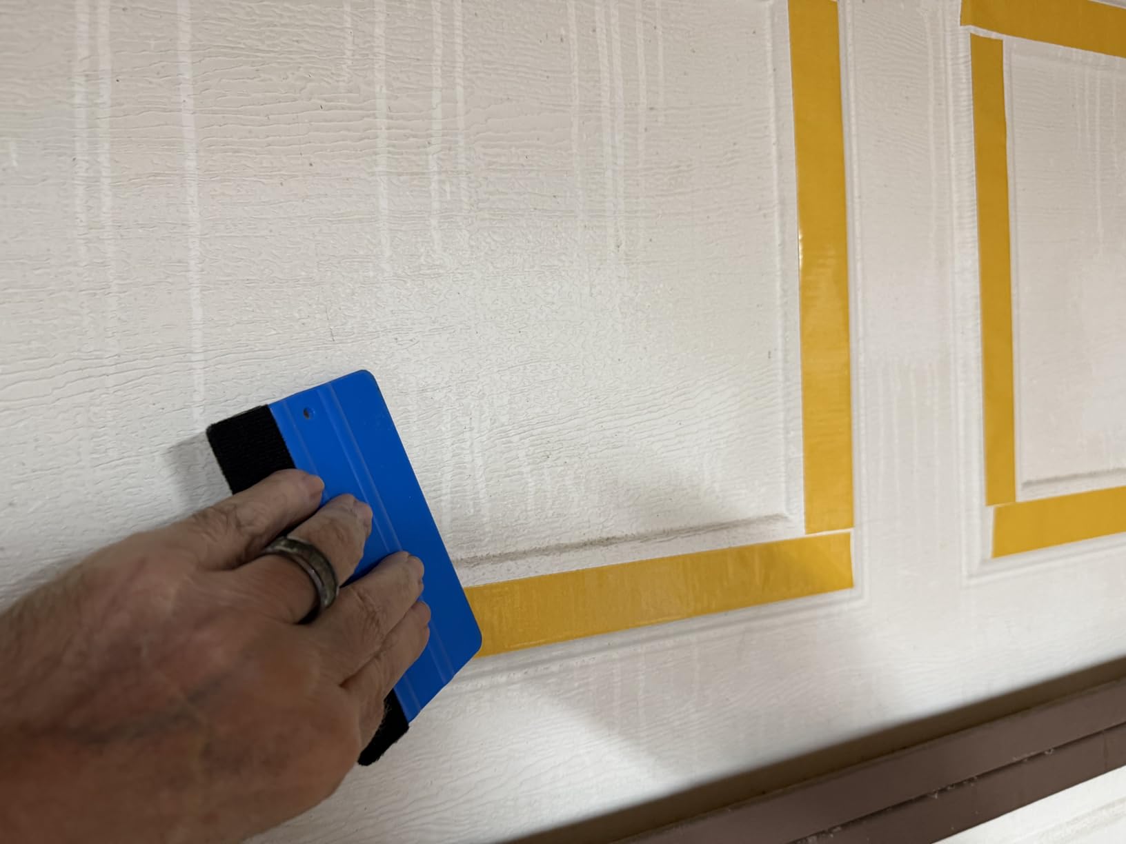 BEEST FULLSTOP Garage Door Insulation Kit - 16x7 & 16x8ft Double Garage Door Insulation Panels - 16 Pre-Cut 24x48 Foam-Core Panels w/ Tape, Cutter & Squeegee - Easy DIY For Instant Temperature Control customer photo 2