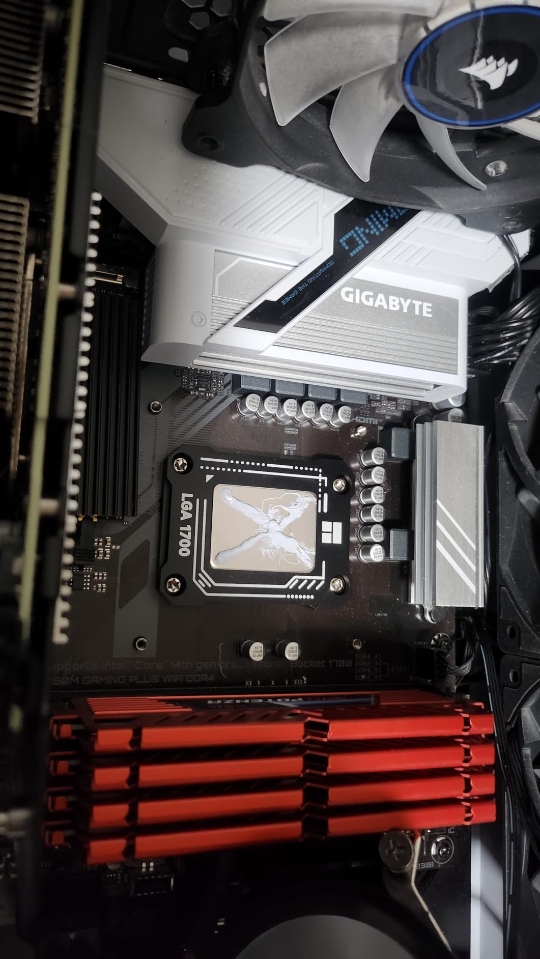 MICRO CENTER CPU Motherboard Combo - Core i5-14600K 14(6P+8E) Cores up to 5.3 GHz Unlocked Desktop Processor with GIGABYTE B760M Gaming Plus WiFi DDR4 LGA1700 Motherboard customer photo 1