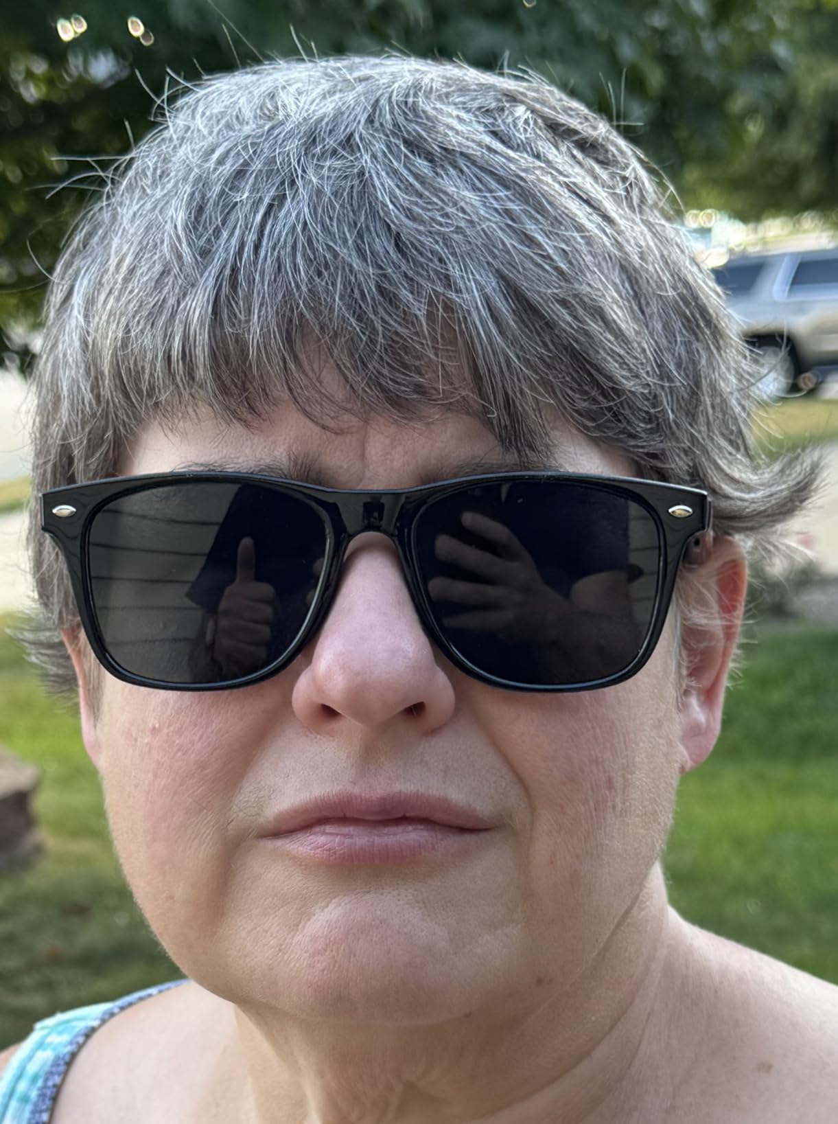 GetD 2026 AI Glasses for Men & Women, Smart Glasses Powered by ChatGPT, AI Real-time Translation with 145 Languages, 11H Music Play, Bluetooth Glasses with Photochromic Lens customer photo 2