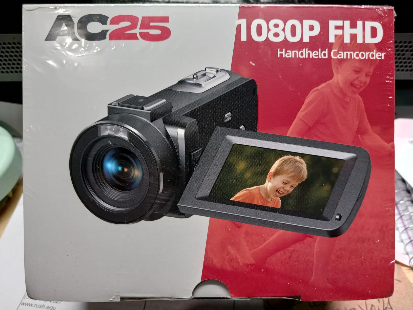 Camcorder Video Camera 5K 56MP - Dual Lens Vlogging Camera for YouTube with Night Vision 16X Digital Zoom 3