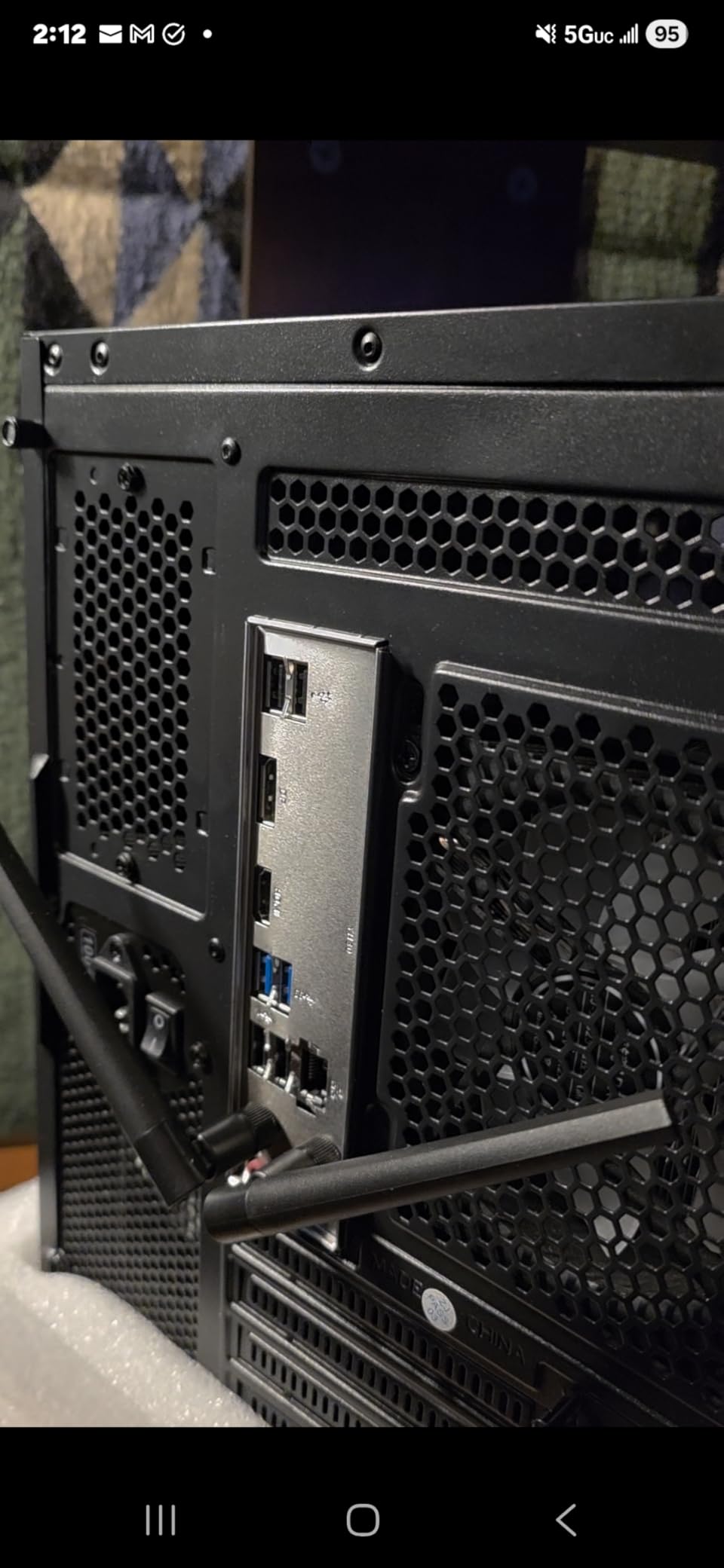 ALCPOK Gaming PC Desktop, AMD Ryzen 7 5700G 3.8GHz, 16GB DDR4 3200MHz RAM, 1TB NVMe SSD, 550W Bronze Power Supply, ARGB Fans, Tower Computer for Office, Photo Editing customer photo 1