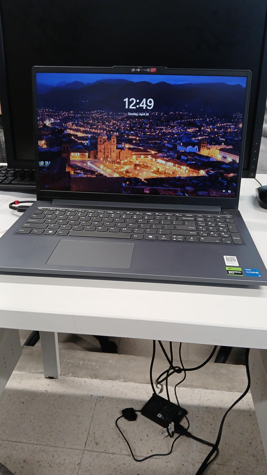 Lenovo LOQ Essential - AI-Powered Student Gaming Laptop - Intel Core i5-12450HX - 15.6