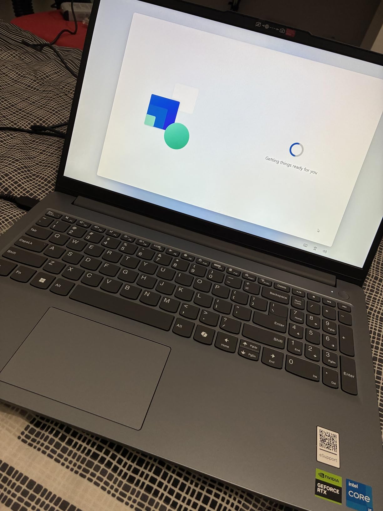 Lenovo LOQ Essential - AI-Powered Student Gaming Laptop - Intel Core i5-12450HX - 15.6