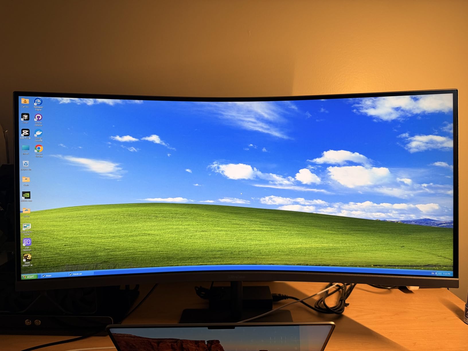 LG 34G630A-B 34-Inch Ultragear WQHD (3440 x 1440) Curved Gaming Monitor, 240Hz, 1ms, FreeSync Premium, DisplayHDR 400, Built-in Speaker, HDMI, DisplayPort, USB Type-C, Tilt/Height/Swivel Stand, Black customer photo 2