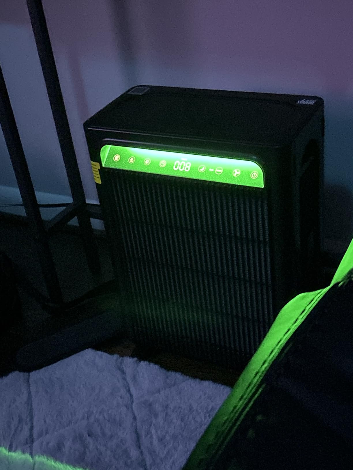 KNKA Air Purifier for Home Bedroom Large Room Up to 1,695 Ft² in 1 Hr, HEPA Air Cleaner with Washable Pre-Filter, AHAM VERIFIDE, AQI Display, ECO Mode, Pet Mode for Pets, Dust, Pollen, APH4000 customer photo 2