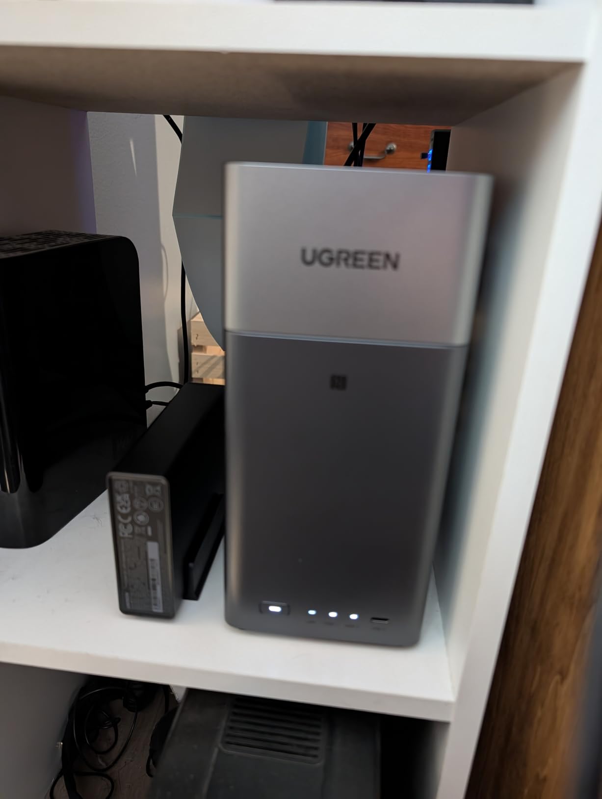 UGREEN NAS DH2300 2-Bay Desktop NASync, Support Capacity 64TB (Diskless), Remote Access, AI Photo Album, Beginner Friendly System, 4GB RAM, 1GbE, 4K HDMI (Diskless) customer photo 2