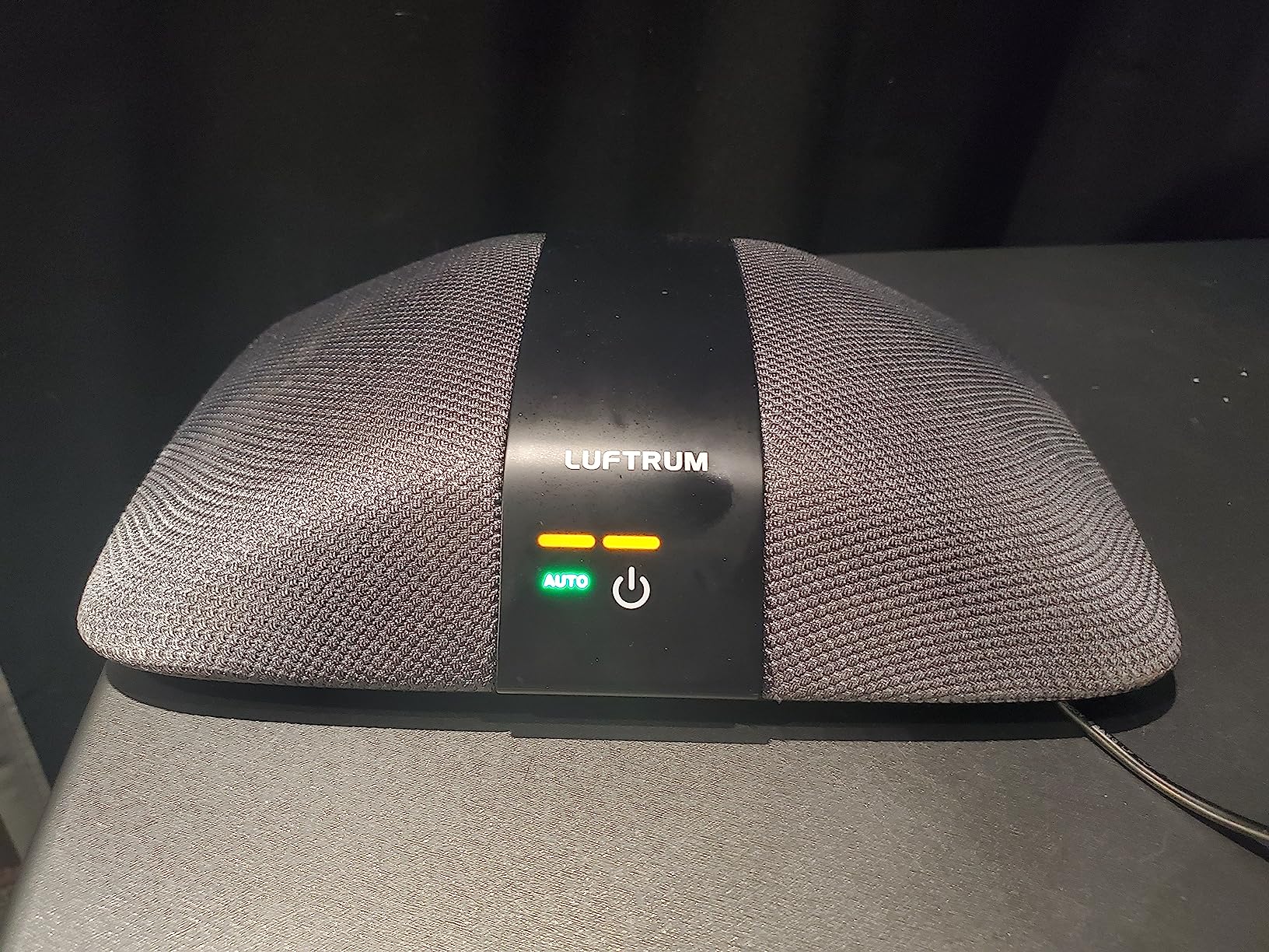 Car Air Purifier with H13 True HEPA Filter: Car Portable Air purifier for Exhaust Fumes, VOC, Smoke, Odors, and Bacteria, 99.9% Removal to 0.1 Microns - Air purifier for Car Traveling Bedroom (black) customer photo 2