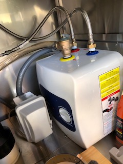 ThermoMate Tankless Water Heater Electric for Sink Faucet, 4500W 110~120V Small Point of Use Instant Hot Water Heater CSA Approved with Temperature Display, Self-modulating, 0.85GPM at 35°F Rise customer photo 2