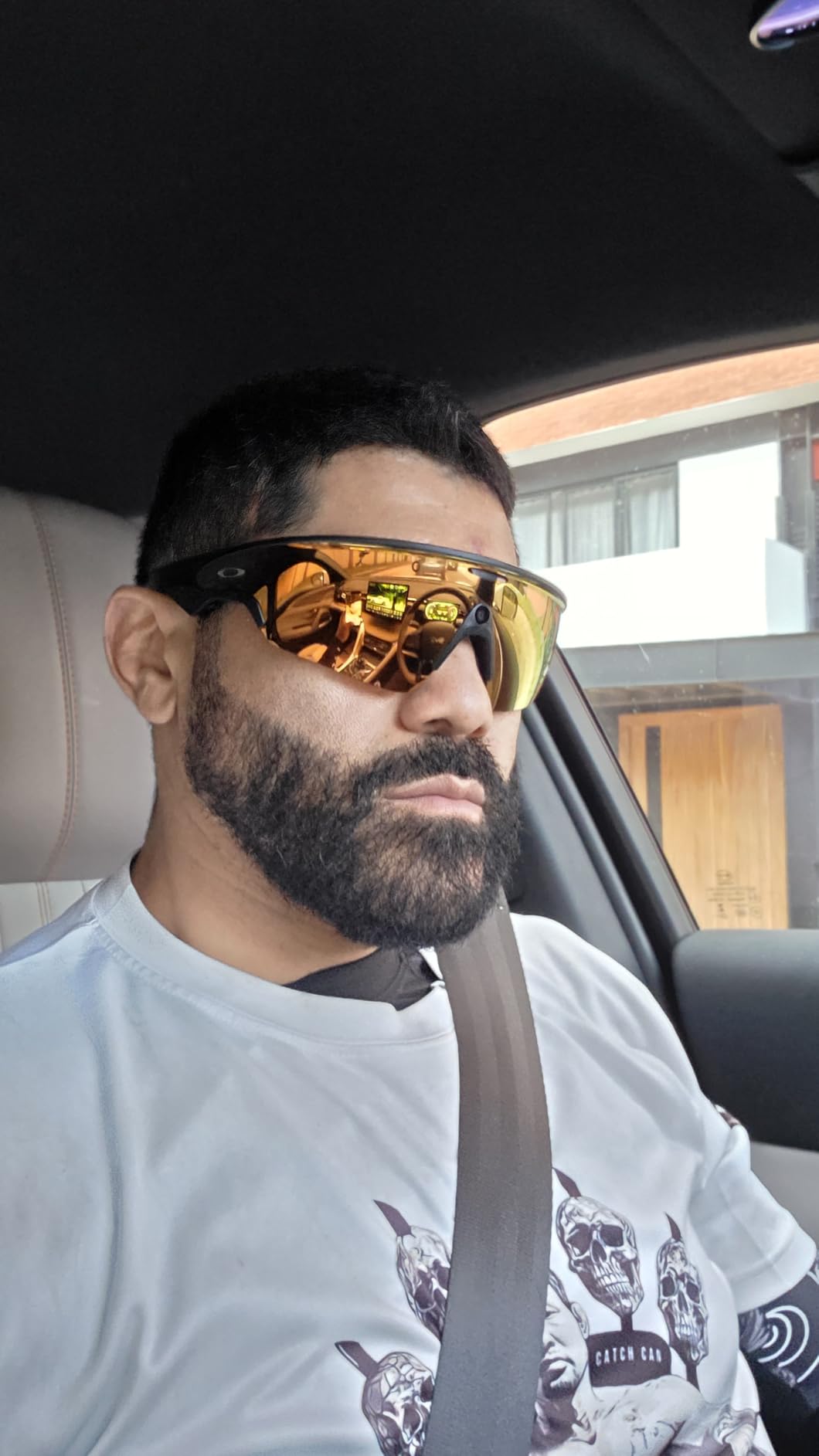 Meta Oakley Vanguard, Black | Smart AI Glasses for Men, Women - Camera, Audio, Video Recording - Prizm 24K Black Lenses customer photo 1