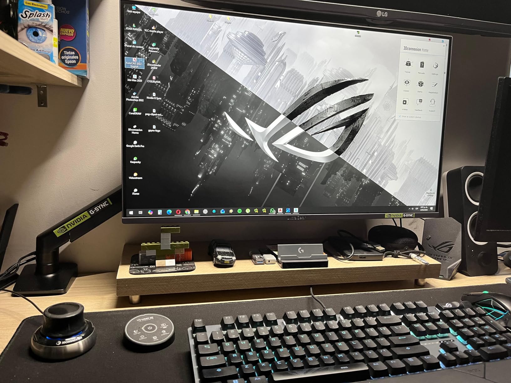 ErGear Dual Monitor Stand, Stacked Monitor Mount for 13-33