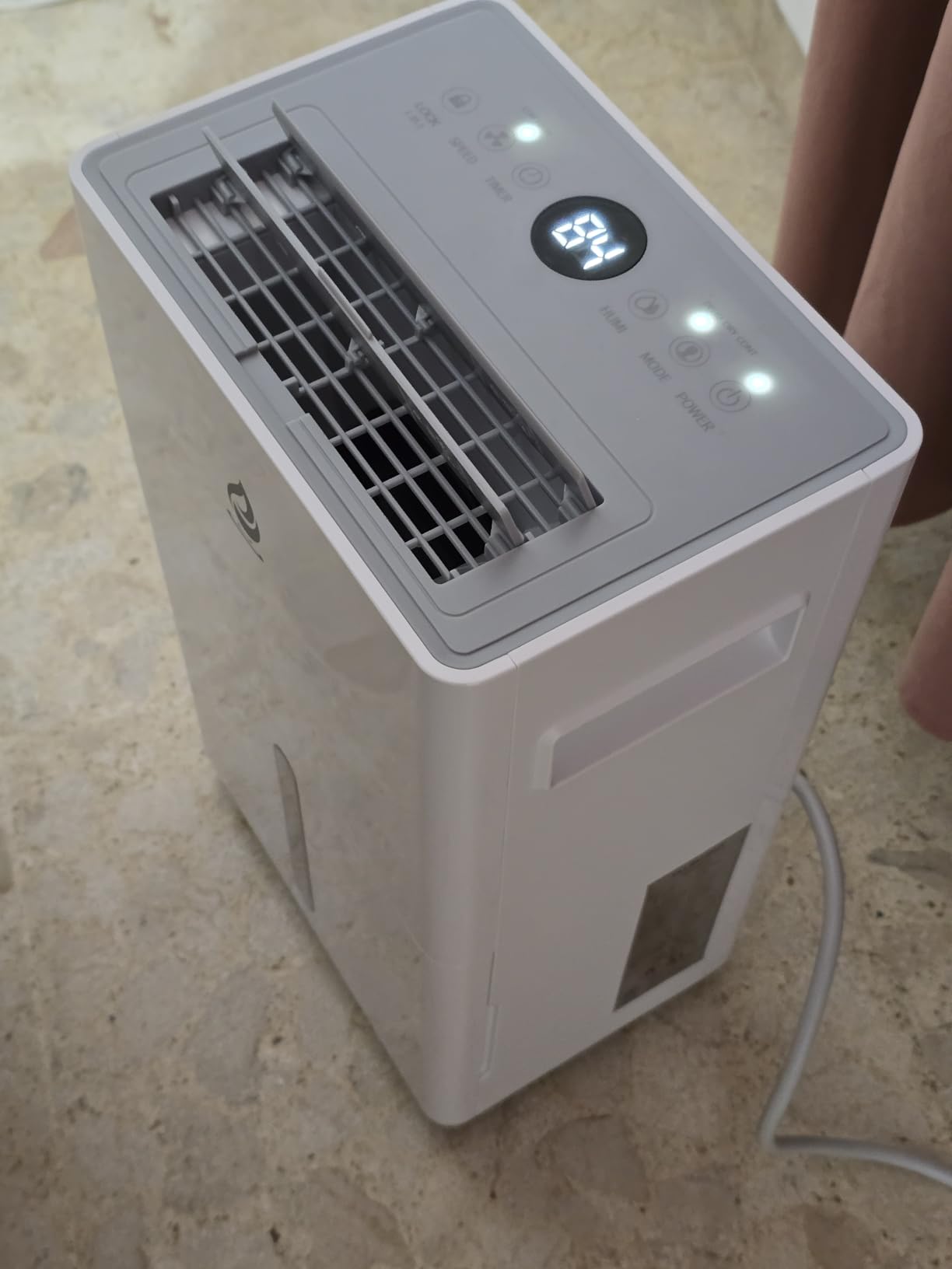 PLUSCENT 21 Pint Dehumidifier for Basement and Home, 1500 Sq Ft Portable Dehumidifier with Drain Hose, Quiet Smart Humidity Control for RV, Bedroom & Bathroom, Auto Defrost, 24H Timer customer photo 2