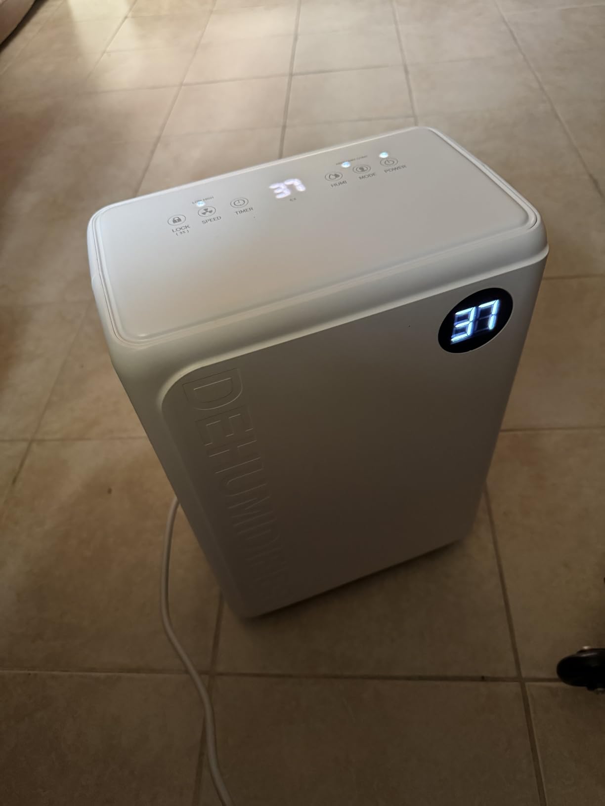 PLUSCENT 5000 Sq.Ft Dehumidifiers for Home, 52 Pints Compressor Dehumidifier for Basement with Drain Hose, Smart Humidity Control, Auto Defrost, Auto Restart, 24H Timer, for Bedroom, Large Rooms customer photo 2