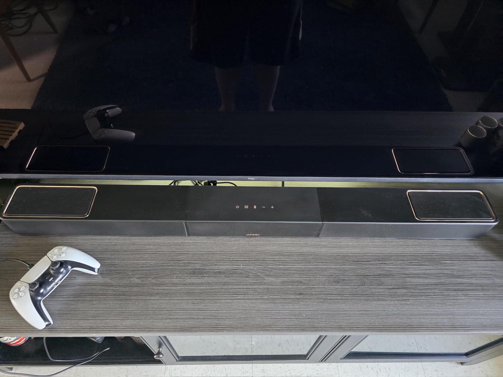 ULTIMEA Skywave X60 7.1.4ch Professional Wireless Surround Sound System for TV w/Dolby Atmos, 840W Sound Bar with 8