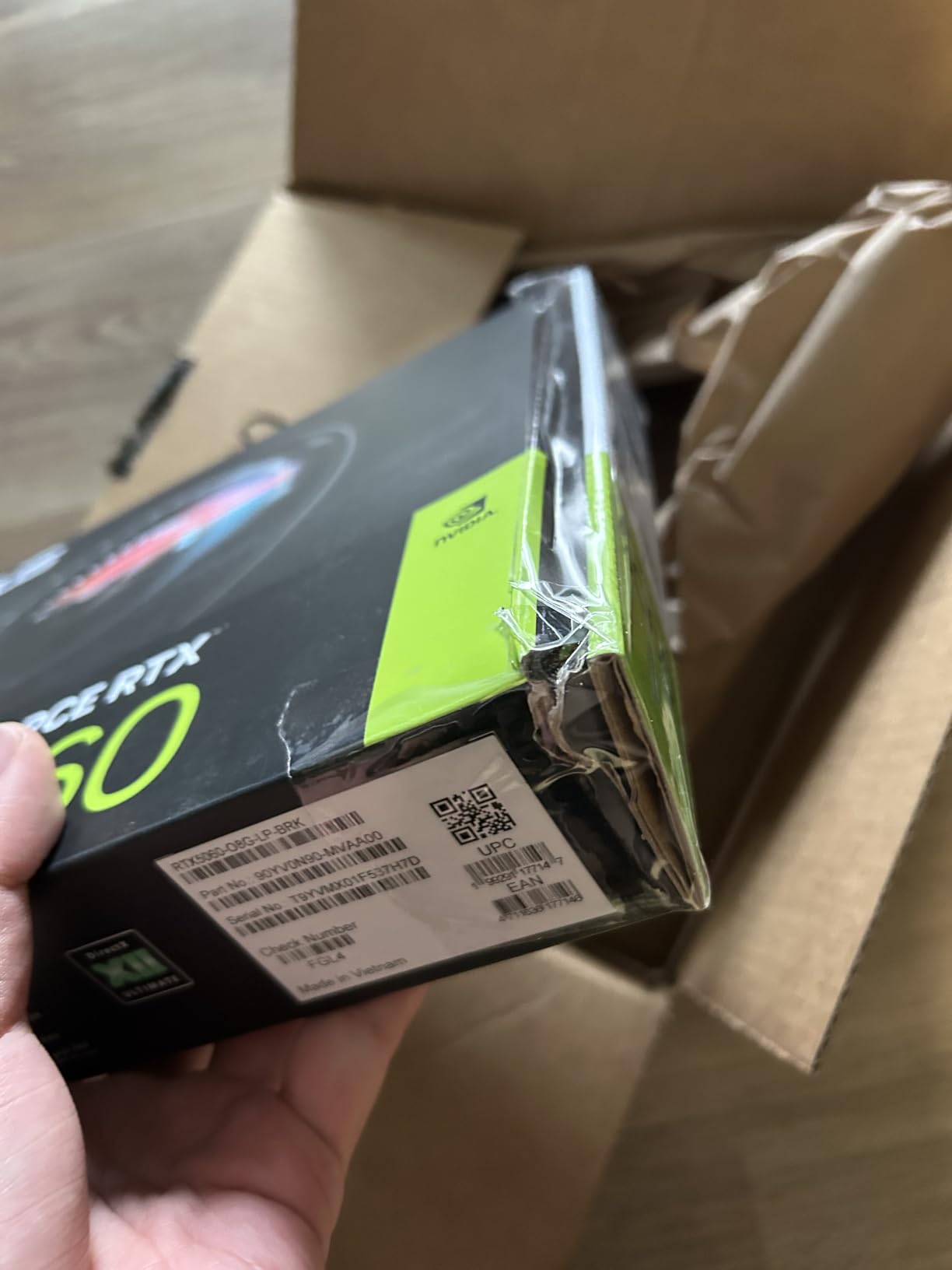 ASUS NVIDIA GeForce RTX 5060 LP BRK 8GB GDDR7 OC Edition Graphics Card (PCIe 5.0, 8GB GDDR7, HDMI/DP 2.1, Low-Profile Design, IP5X Dust Resistance), 3 Year Warranty customer photo 1
