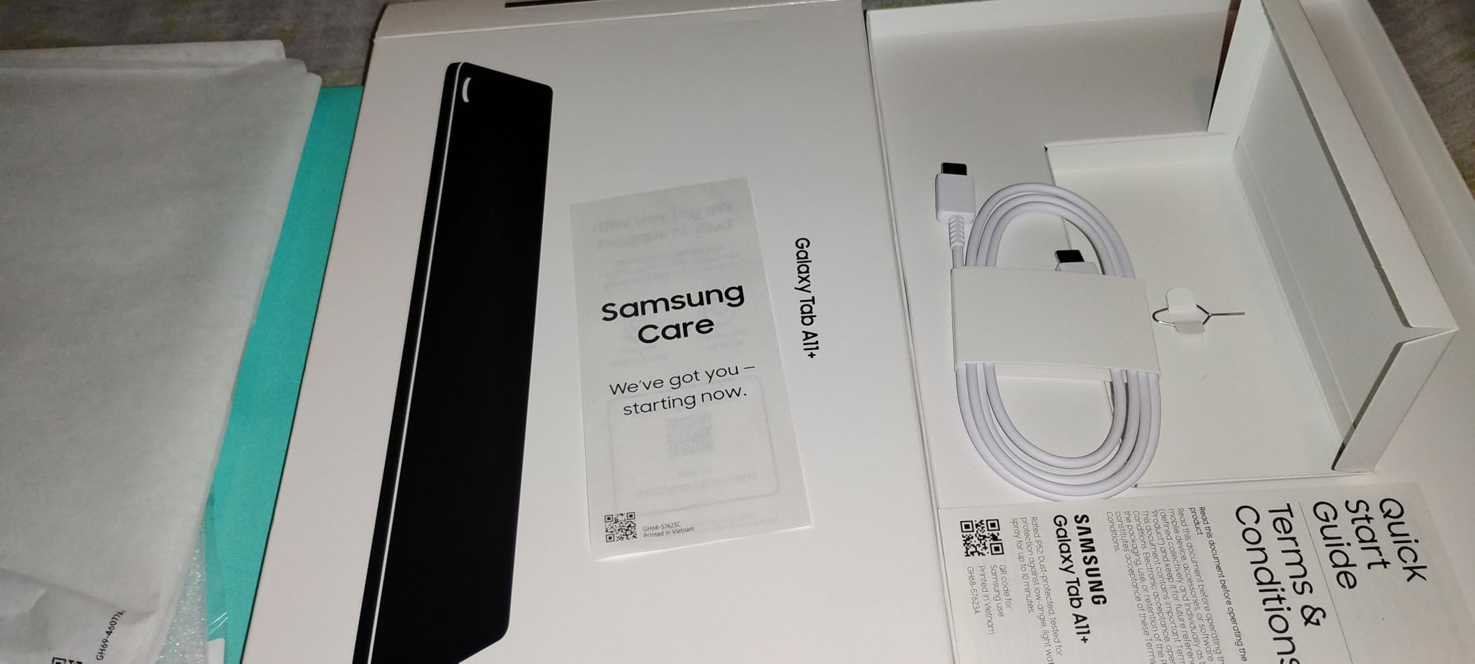 Galaxy Tab A11+ 6GB RAM, 128GB Storage, Optimized Performance, Long Lasting Battery, Expandable Storage, Large Display, Dolby Atmos Speakers, AI Assist, Slim, Light, 2 Year Warranty, Gray customer photo 2