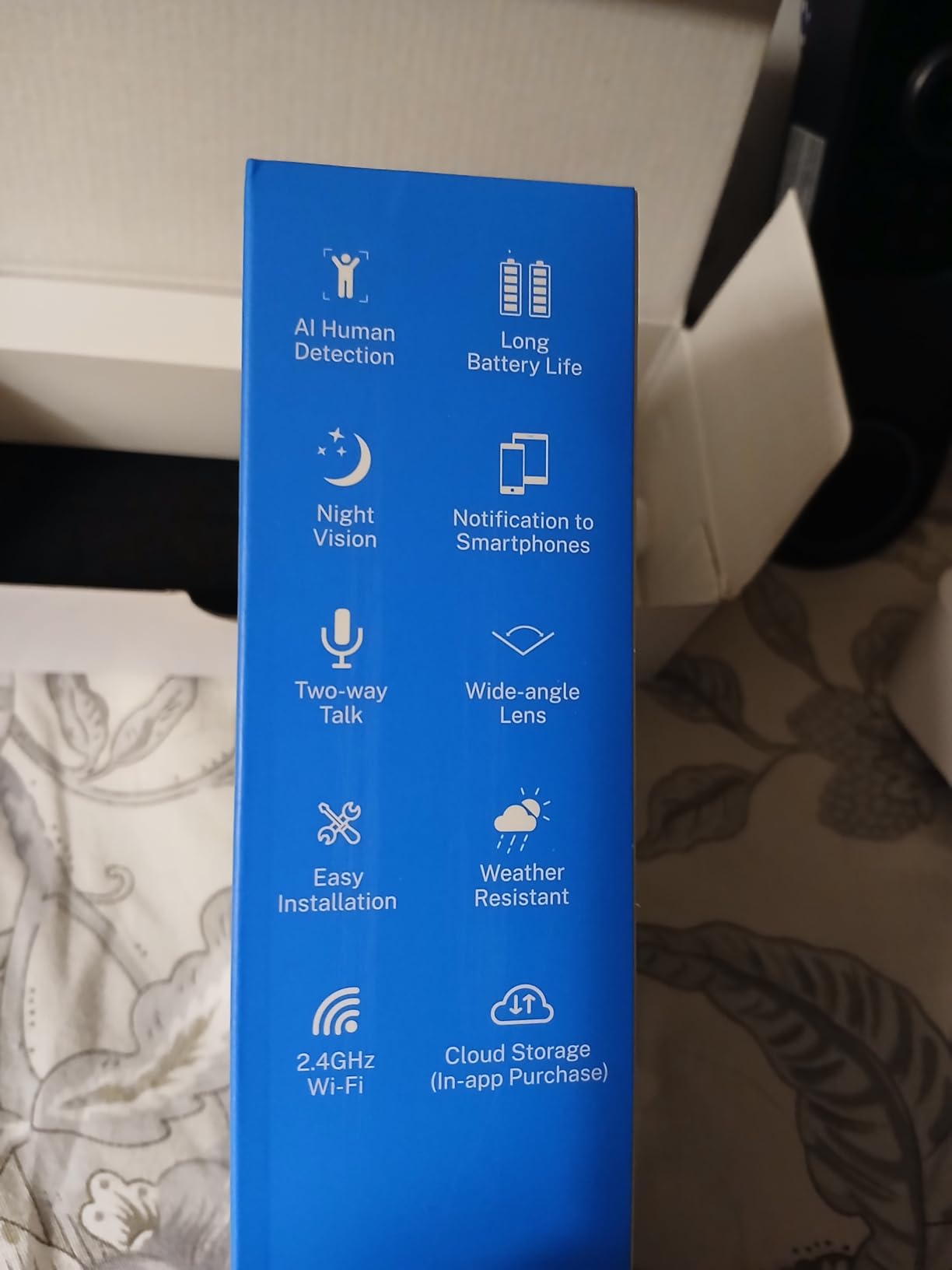 Orbitell 1080p Wireless Wi-Fi Video Doorbell Camera with Two Way Audio, Night Vision, Cloud Storage, Smart AI Motion Detection, Support 2.4GHz Wi-Fi only customer photo 2