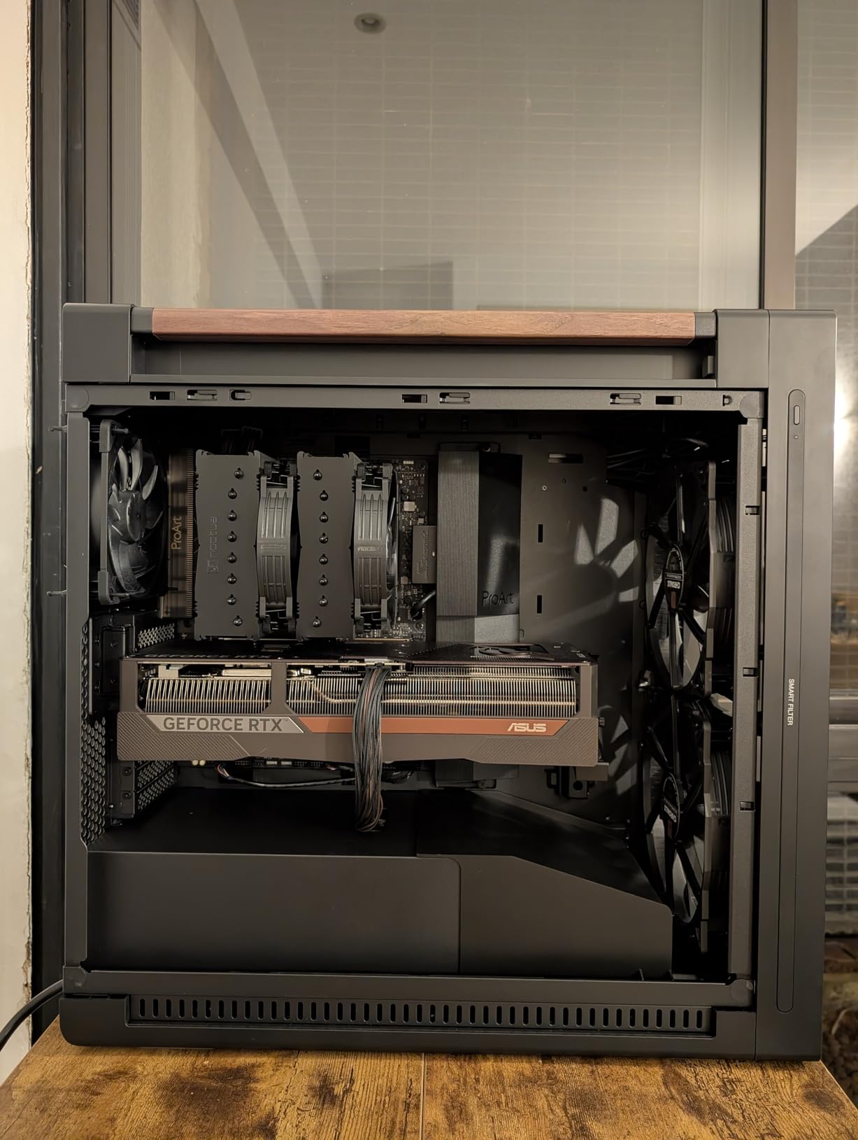 Noctua NH-D15 G2 chromax.Black Premium Dual Tower CPU Cooler for AMD AM5/AM4 and Intel LGA1851/LGA1700/LGA1200 (Black) customer photo 2