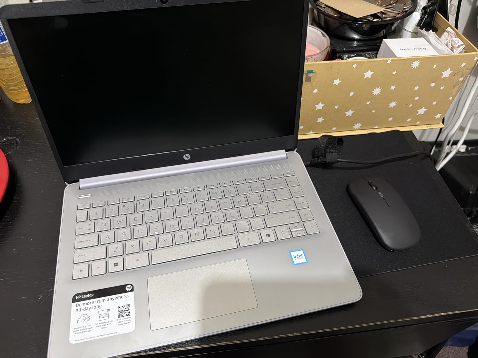 HP Ultrabook 14 Laptop Computer Business Study & Home 2025, Lifetime MS Office + Windows 11 Pro, Quad-Core Intel CPU, 16GB RAM & 628GB Storage (128GB UFS+500GB Ext), WiFi 6 customer photo 1