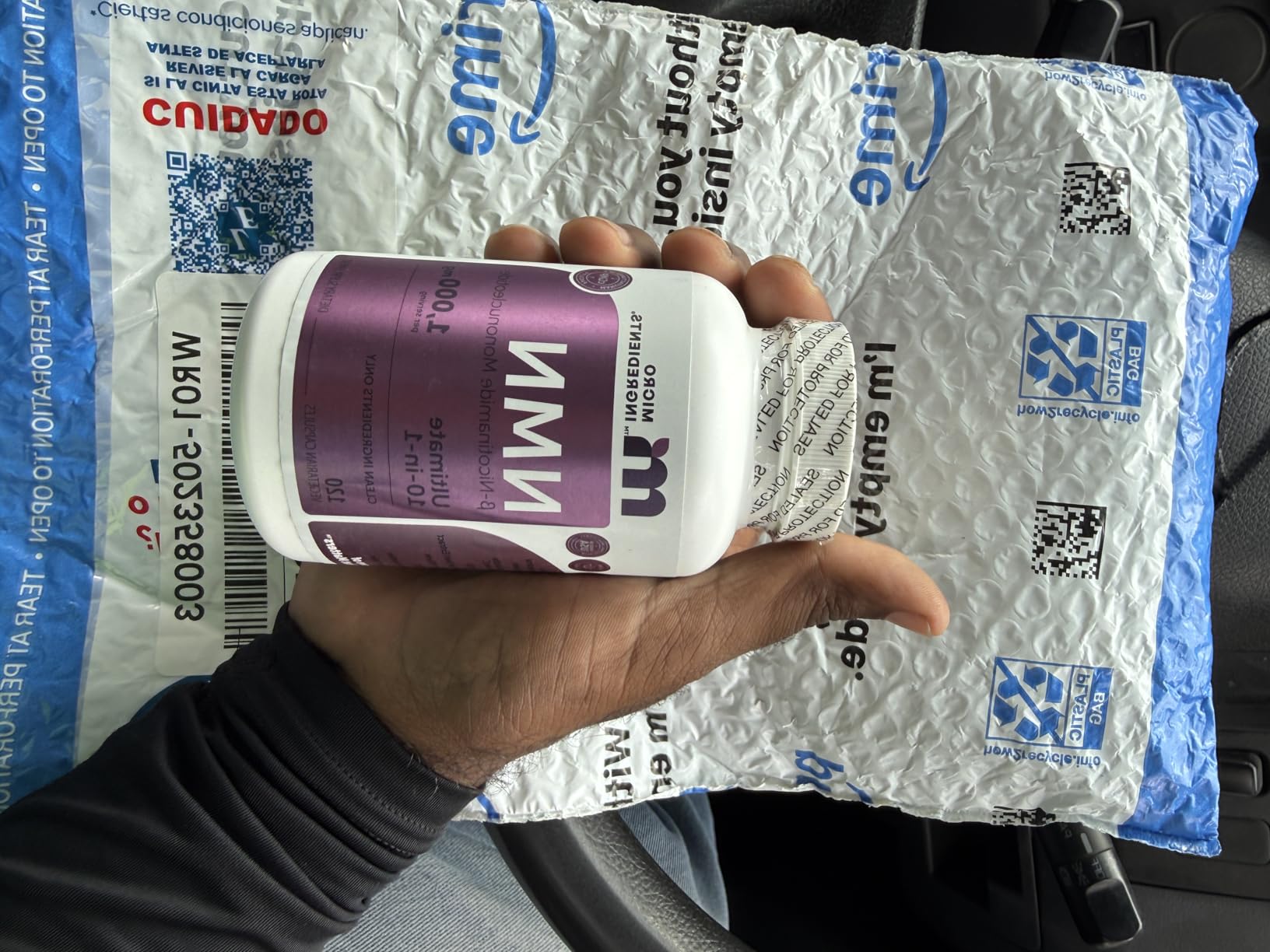 Micro Ingredients NMN Complex 1000mg Per Serving, 120 Veggie Capsules | 10-in-1 with Nicotinamide Mononucleotide, Resveratrol, CoQ10, Quercetin & Glutathione | NAD+ Supplement Precursor | Filler Free customer photo 1