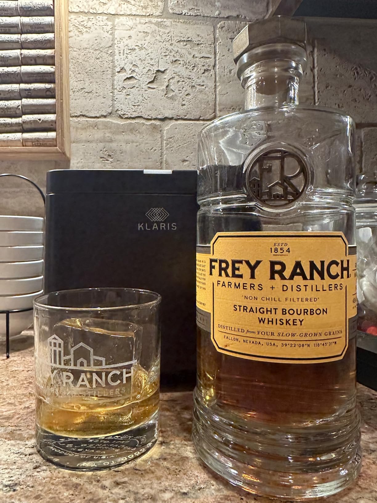 Klaris Mini - Clear Ice Cube Maker - Makes 2 Large, 2 Inch Crystal Clear Ice Cubes in 8 to 10 Hours - Creates Slow Melting Ice for Cocktails, Whiskey & Bourbon customer photo 1