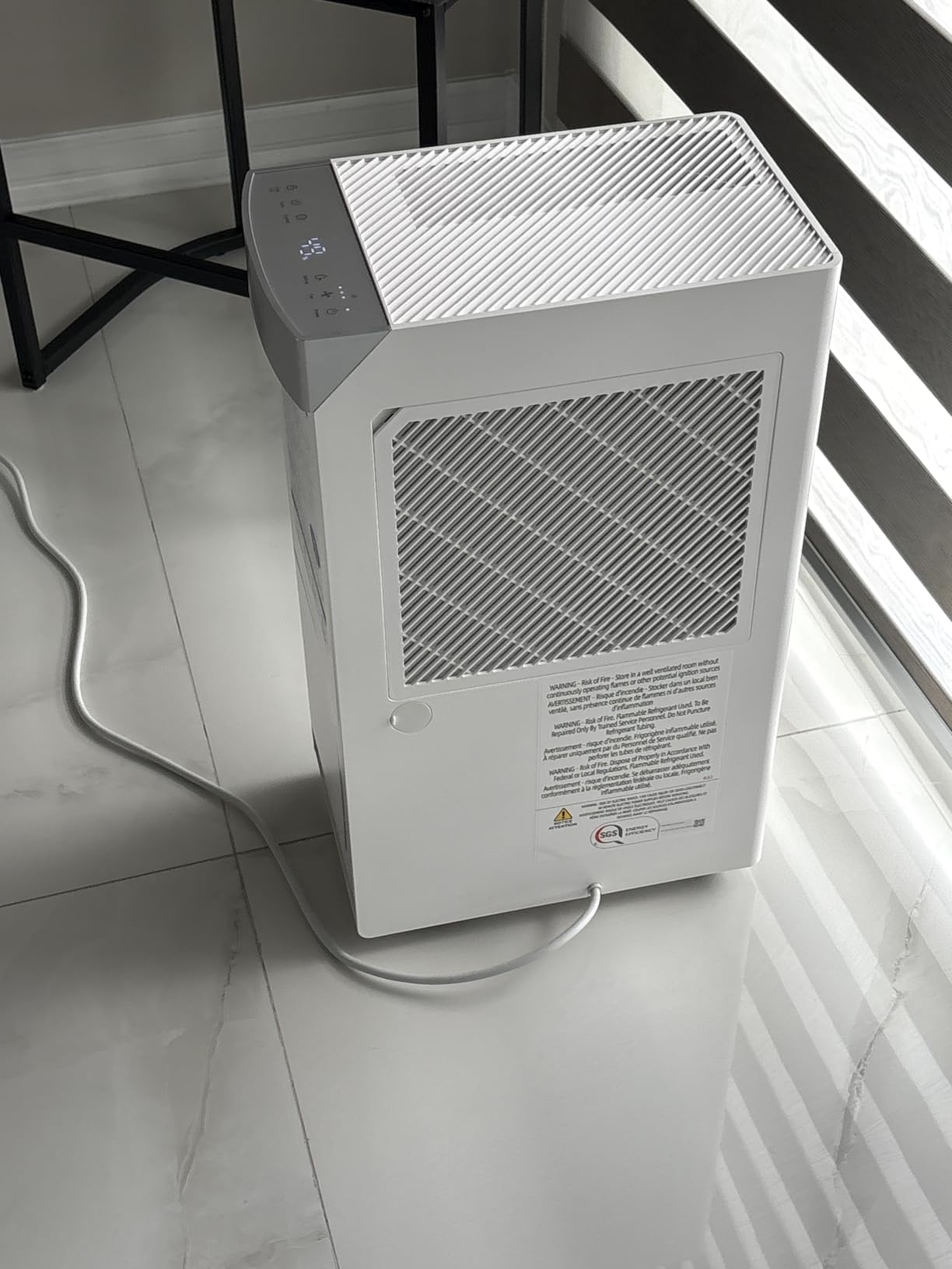 AEOCKY 105 Pint/D Energy Star Version 6.0 Dehumidifier, 5500 Sq.Ft Smart Compressor Dehumidifier with Drain Hose, Intelligent Humidistat,for Basement,Bedroom,Home,Bathroom customer photo 1