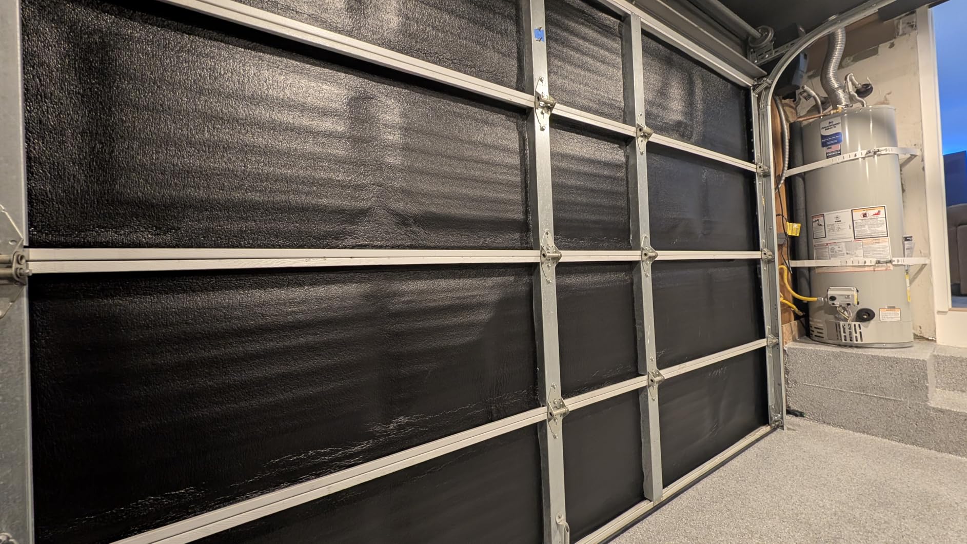SmartGARAGE - Reflective Garage Door Insulation Kit (White) customer photo 1