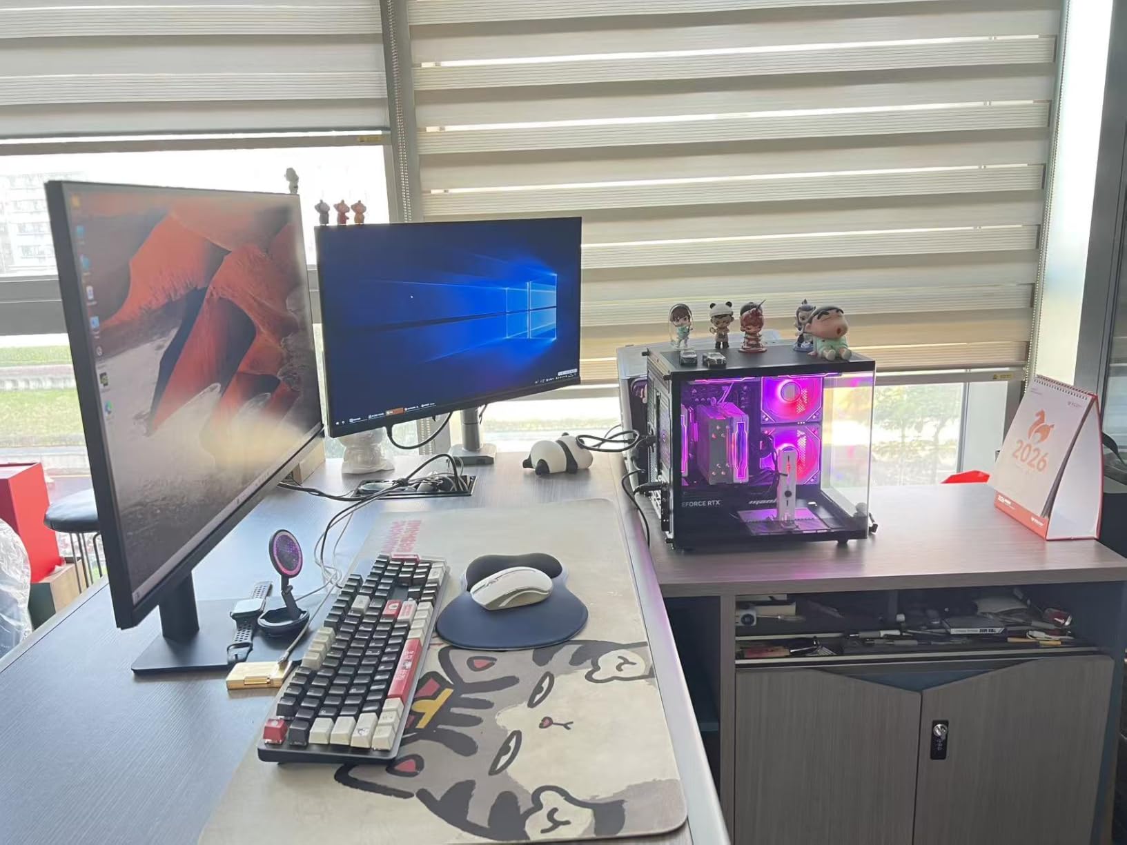 Prebuilt Gaming PC Desktop | Ryzen 5 Up to 4.1G | RX 560 4G Graphics Card | 16G DDR4 RAM | 512G SSD | Wi-Fi 6 | Tower Computer for Home Office, Student & Casual Gaming (White) customer photo 2