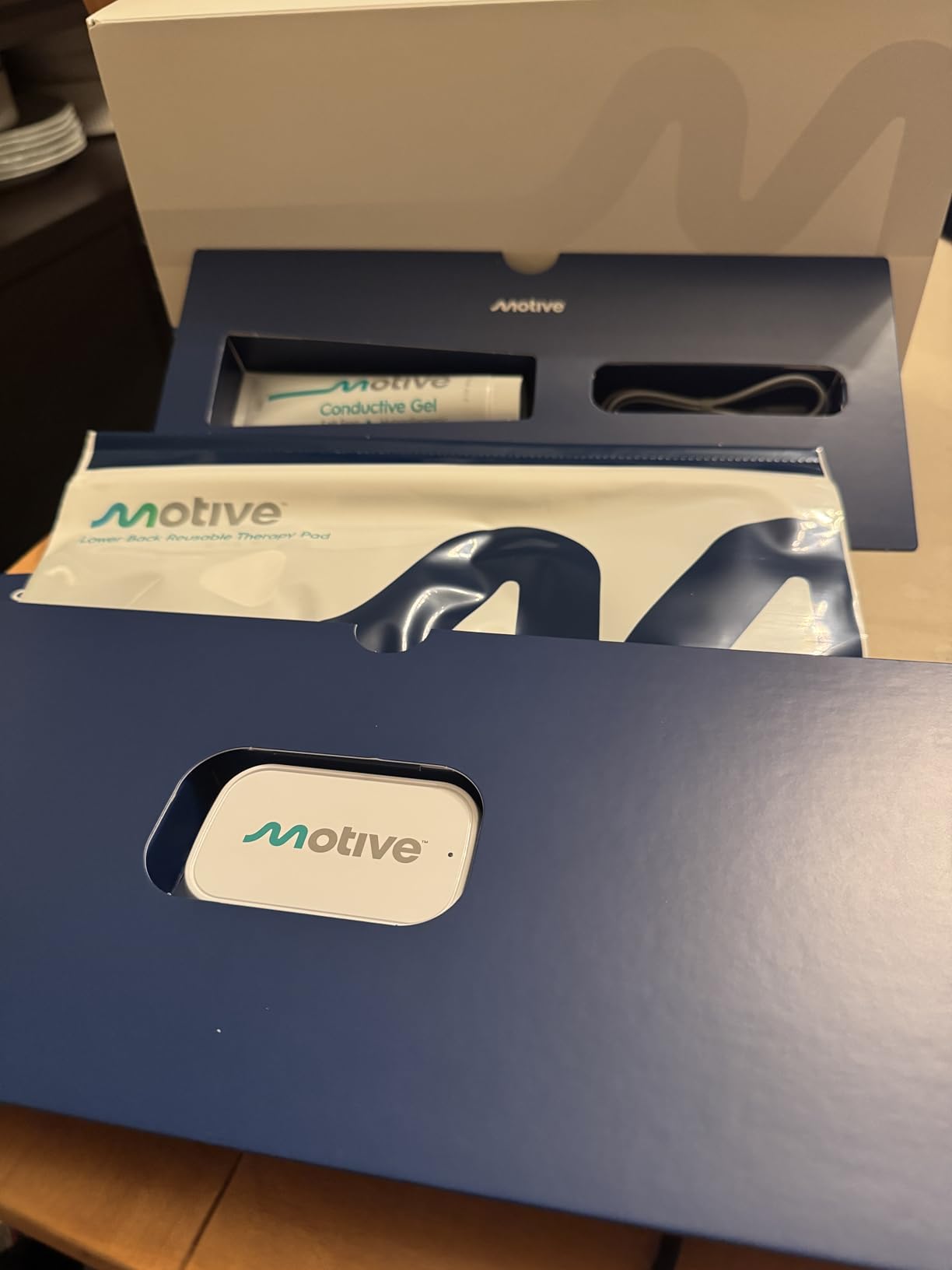 Motive Lower Back FDA-Cleared NMES Therapy: Strengthen Lower Back Muscles for Better Stability & Movement Support - 20-Min At-Home Sessions, Drug Free customer photo 2