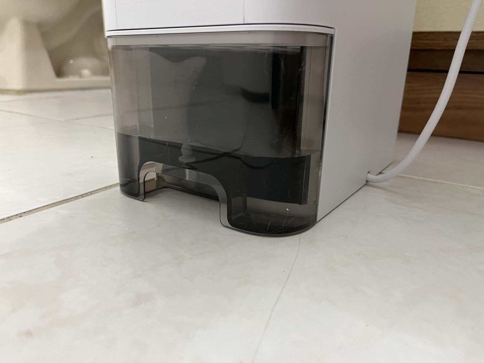 Dehumidifiers for Home, 2000 Sq.Ft Small Dehumidifier with 3.3ft Drain Hose, 2.5L Tank, Timer Sleep Mode, Portable Dehumidifier for Basement, Bedroom, Bathroom (Pearl White) customer photo 2