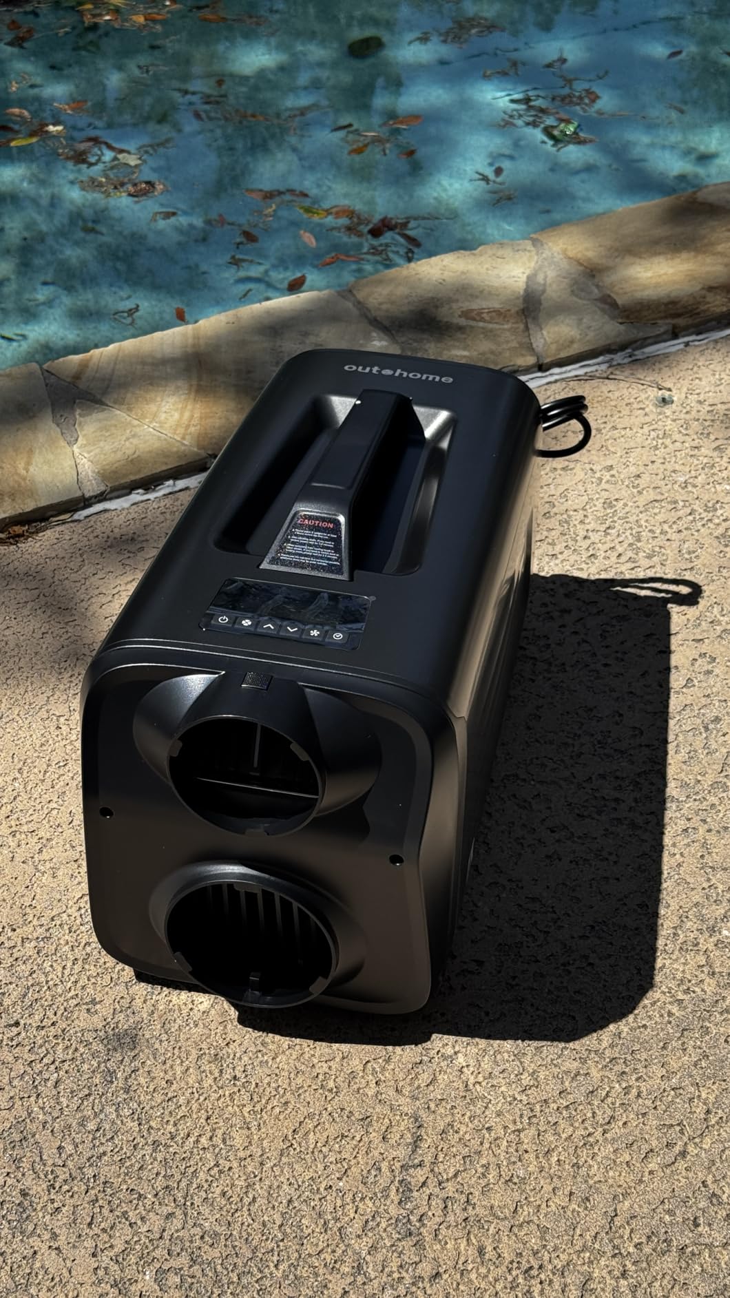 5000 BTU Portable Air Conditioner. Suitable for tents, RVs, trucks, fishing spots, small rooms and pet areas. Compact indoor outdoor cooling unit, great for road trips, Camping and Parking cooling Use customer photo 1