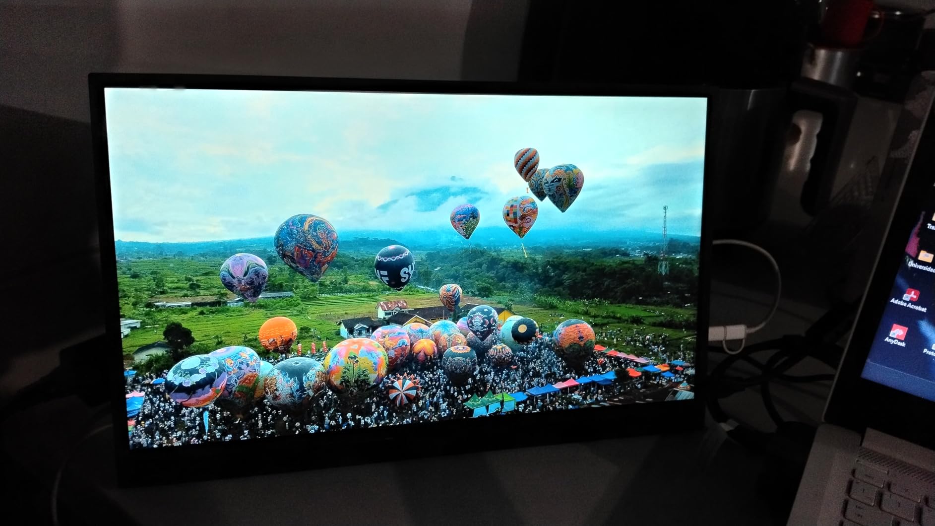 KTC Ultrawide 49 In Curved Gaming Monitor, 5K2K 5120x1440 Computer Monitor DQHD, 180Hz, 32:9, HDR 400, 90W Type-C HDMI DP Port, Built-in KVM, Speakers, Adaptive Sync, Tilt Swivel Height Adjust, H49S66 customer photo 2