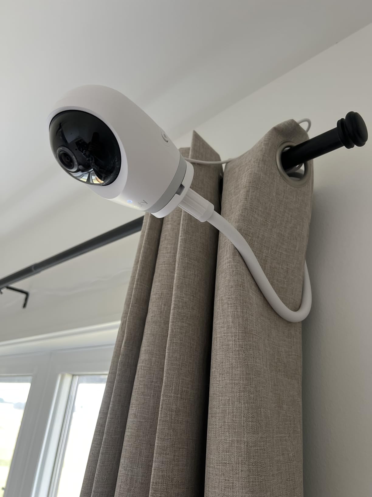 eufy Baby Monitor E21 - Hybrid Wi-Fi and No Wi-Fi Connection, 24/7 Recording in App, Pan-Tilt, Portable Camera with Built-in Battery, ANR customer photo 1
