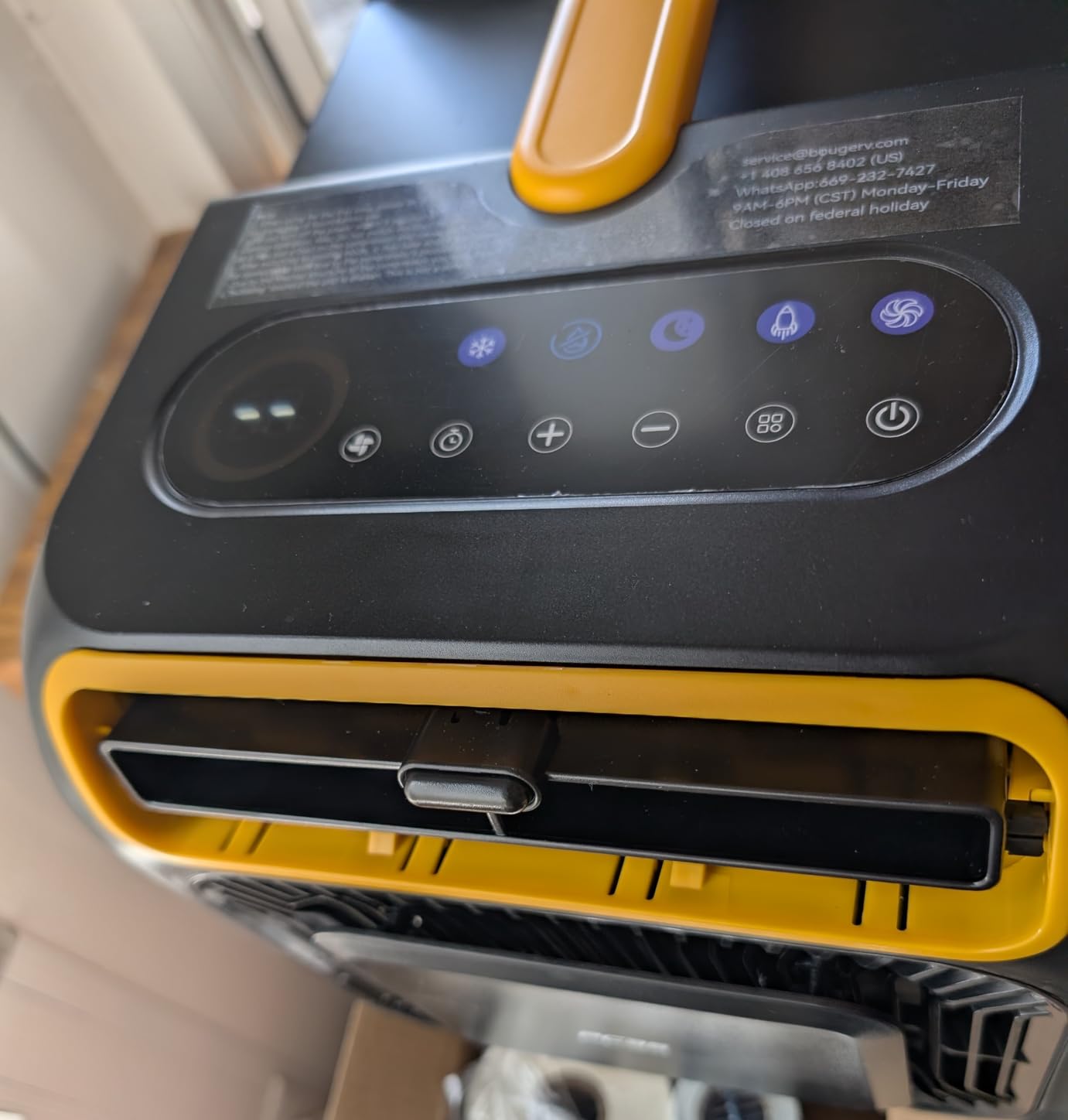 BougeRV PC35 Portable Air Conditioner 3500BTU, Tent Air Conditioner with App Control, Low Power Camping AC Unit for Tent, RV, Van Life, Indoor & Outdoor Use (2026 New) customer photo 1
