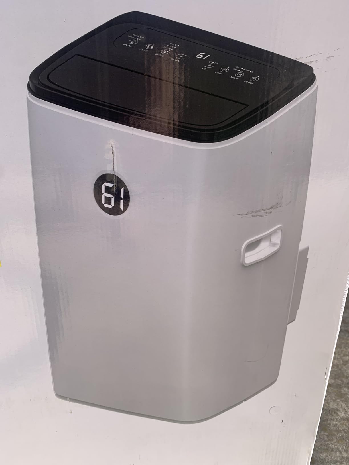 14000 BTU Portable Air Conditioners Cools Up to 700 Sq.Ft, 3-in-1 Energy Efficient Portable AC Unit with Remote Control,Dehumidifier Fan,Smart Quiet Sleep Mode,Timer,Auto Swing,for Room Bedrooms customer photo 1